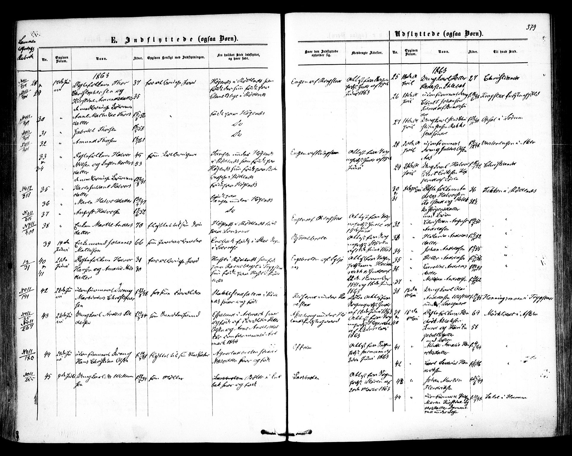 Høland prestekontor Kirkebøker, AV/SAO-A-10346a/F/Fa/L0011: Parish register (official) no. I 11, 1862-1869, p. 379