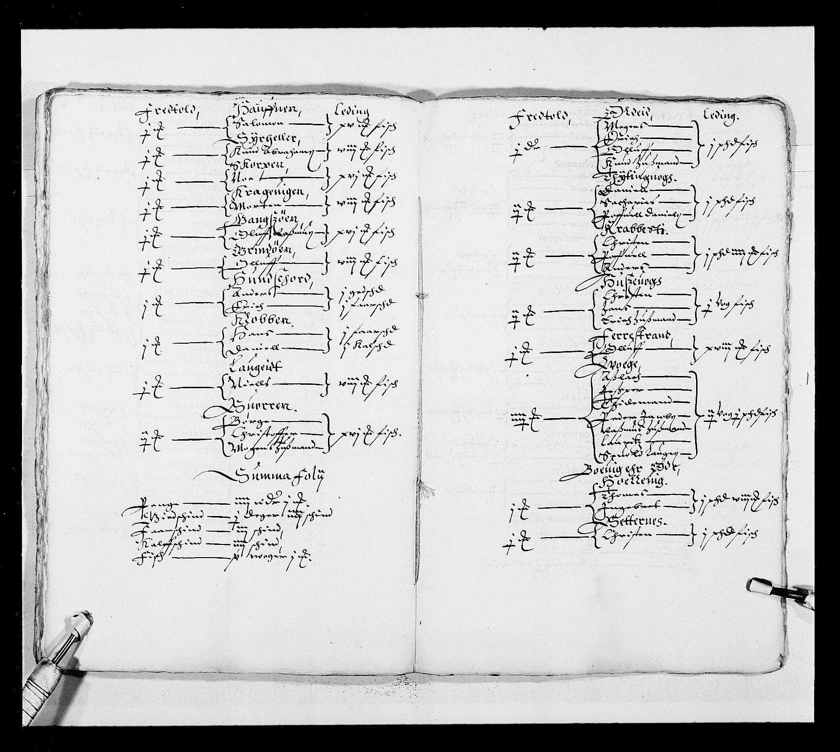 Stattholderembetet 1572-1771, AV/RA-EA-2870/Ek/L0025/0001: Jordebøker 1633-1658: / Jordebøker for Bergenhus len, 1645-1646, p. 224