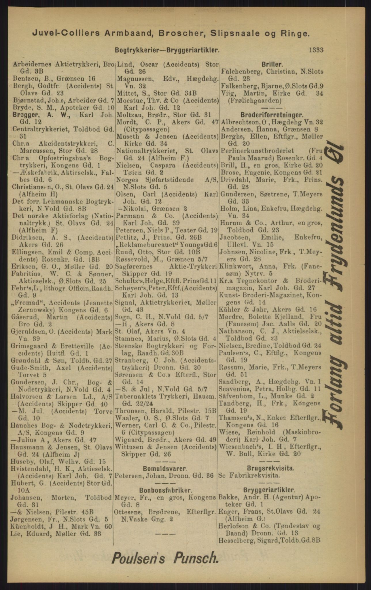 Kristiania/Oslo adressebok, PUBL/-, 1902, p. 1333