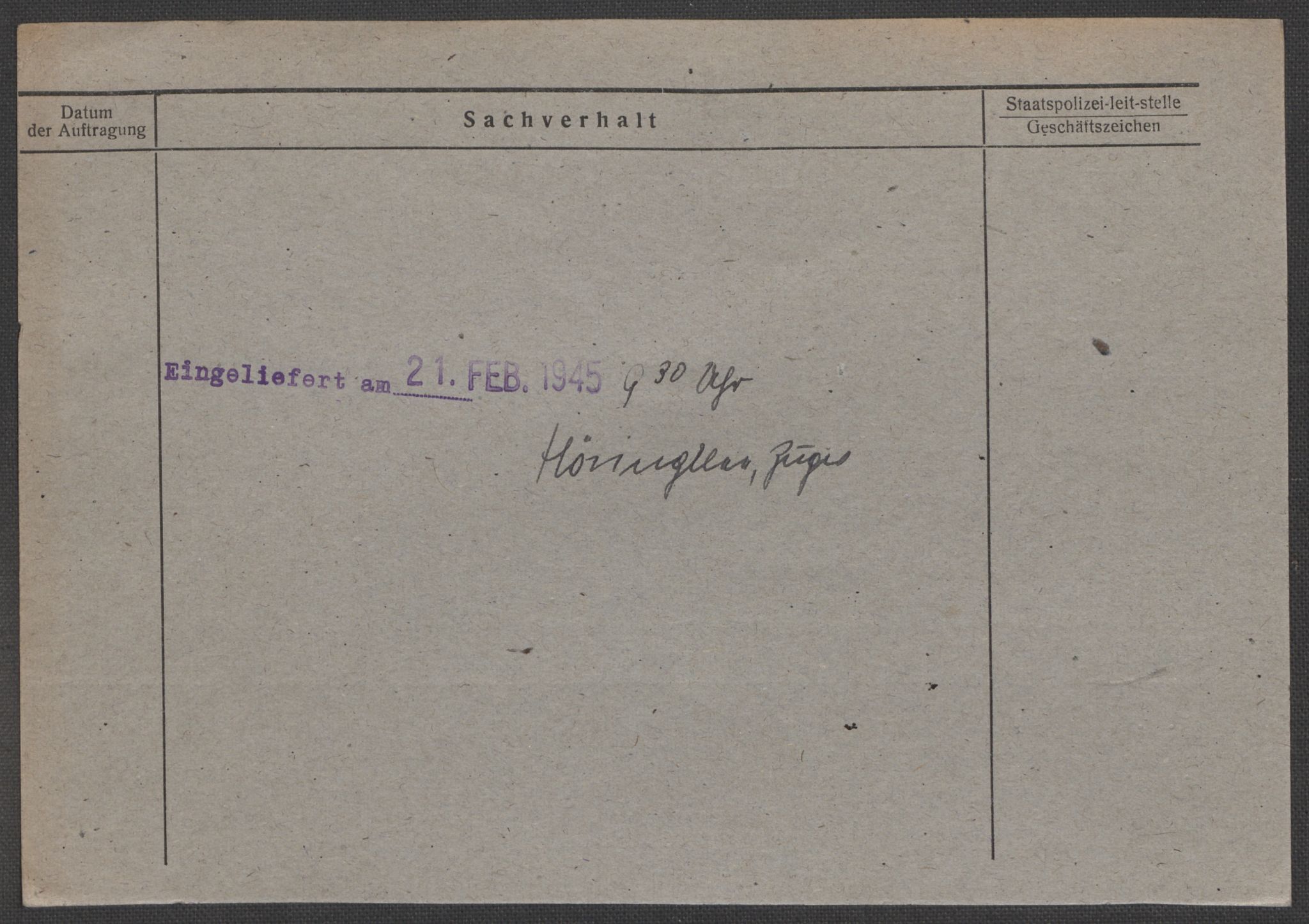 Befehlshaber der Sicherheitspolizei und des SD, AV/RA-RAFA-5969/E/Ea/Eaa/L0002: Register over norske fanger i Møllergata 19: Bj-Eng, 1940-1945, p. 1126