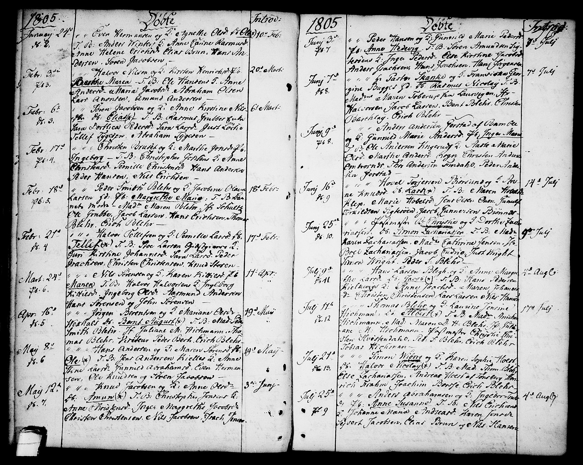 Brevik kirkebøker, SAKO/A-255/F/Fa/L0003: Parish register (official) no. 3, 1764-1814, p. 46