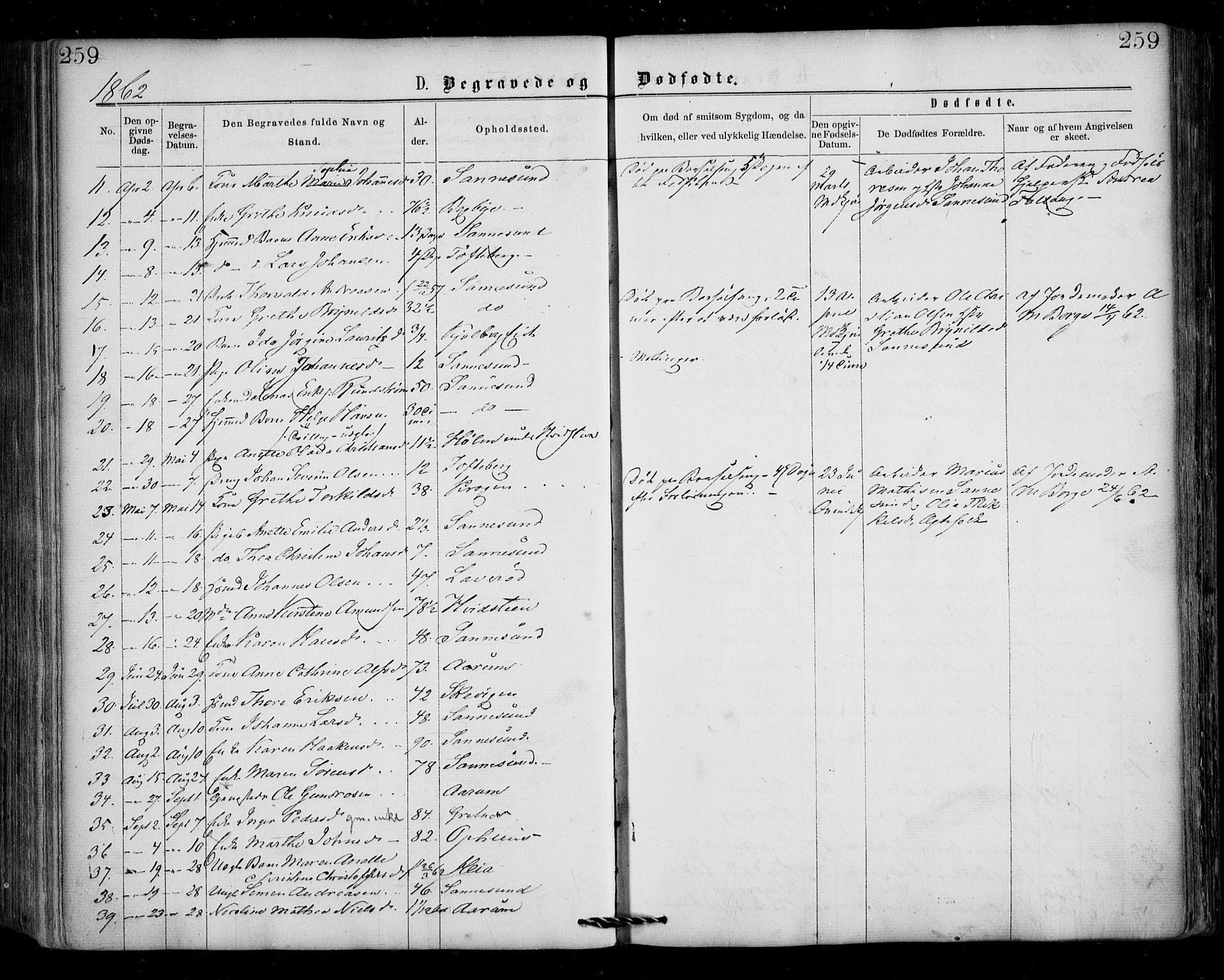 Borge prestekontor Kirkebøker, SAO/A-10903/F/Fa/L0006: Parish register (official) no. I 6, 1861-1874, p. 259