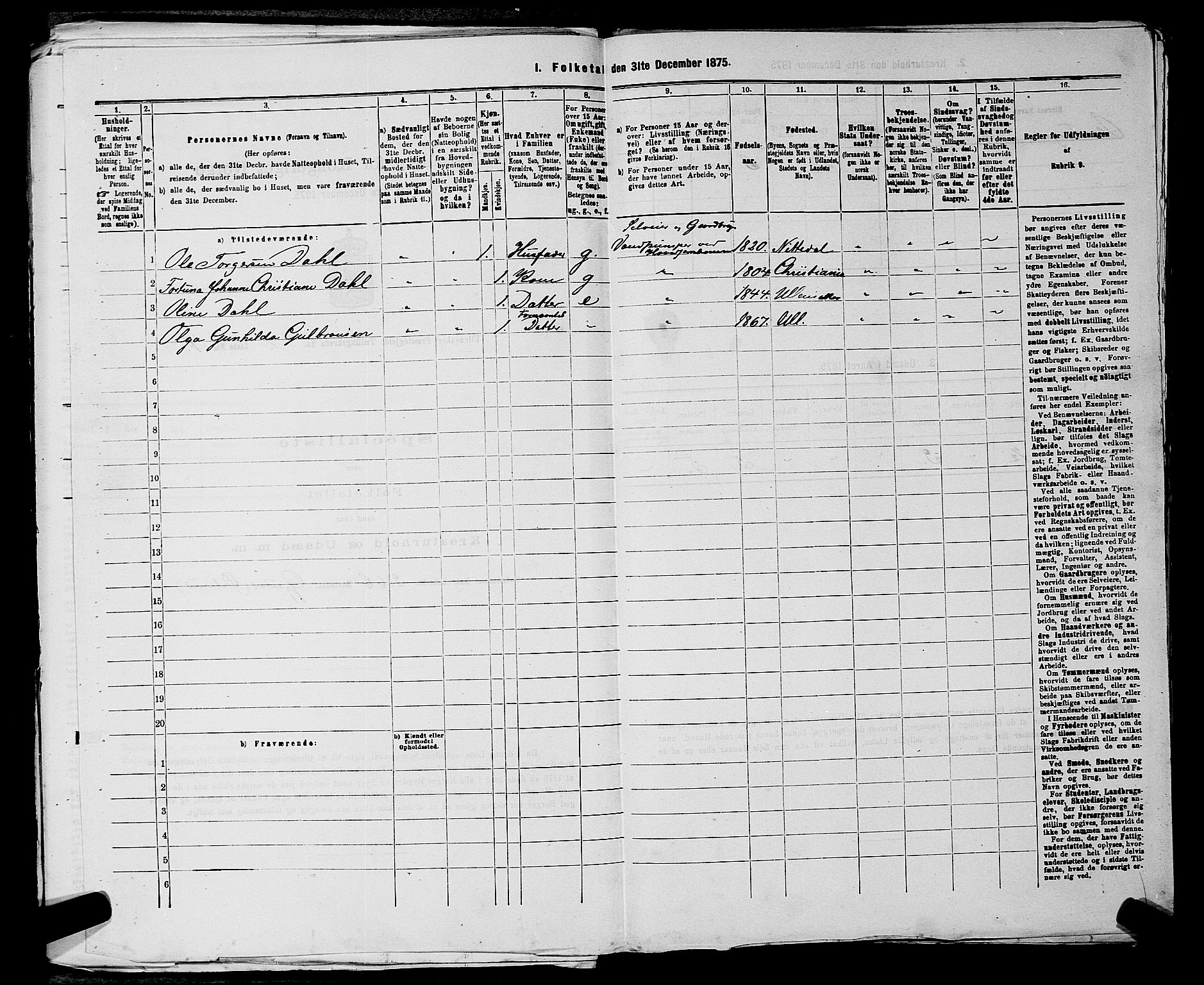 RA, 1875 census for 0235P Ullensaker, 1875, p. 1347