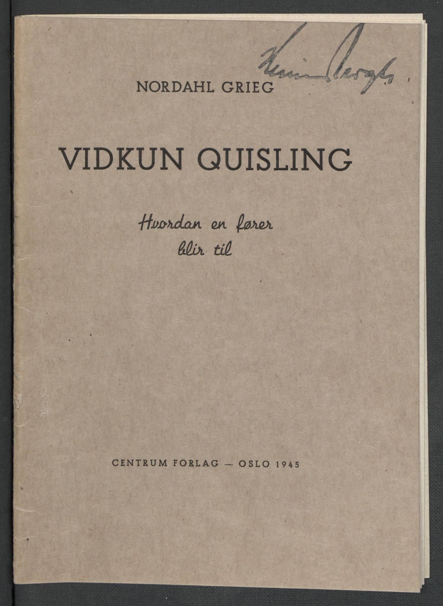 Landssvikarkivet, Oslo politikammer, AV/RA-S-3138-01/D/Da/L0003: Dnr. 29, 1945, p. 47
