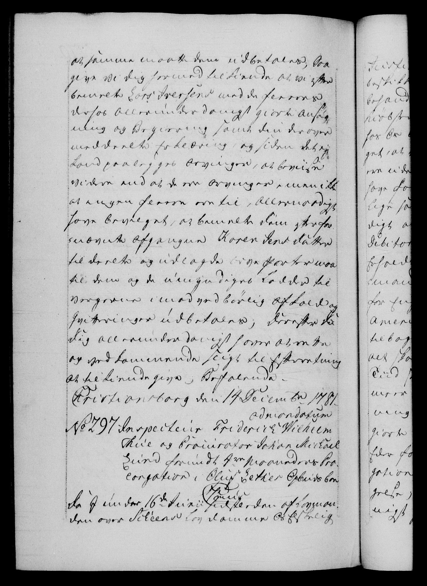 Danske Kanselli 1572-1799, AV/RA-EA-3023/F/Fc/Fca/Fcab/L0042: Norske tegnelser, 1777-1781, p. 770b