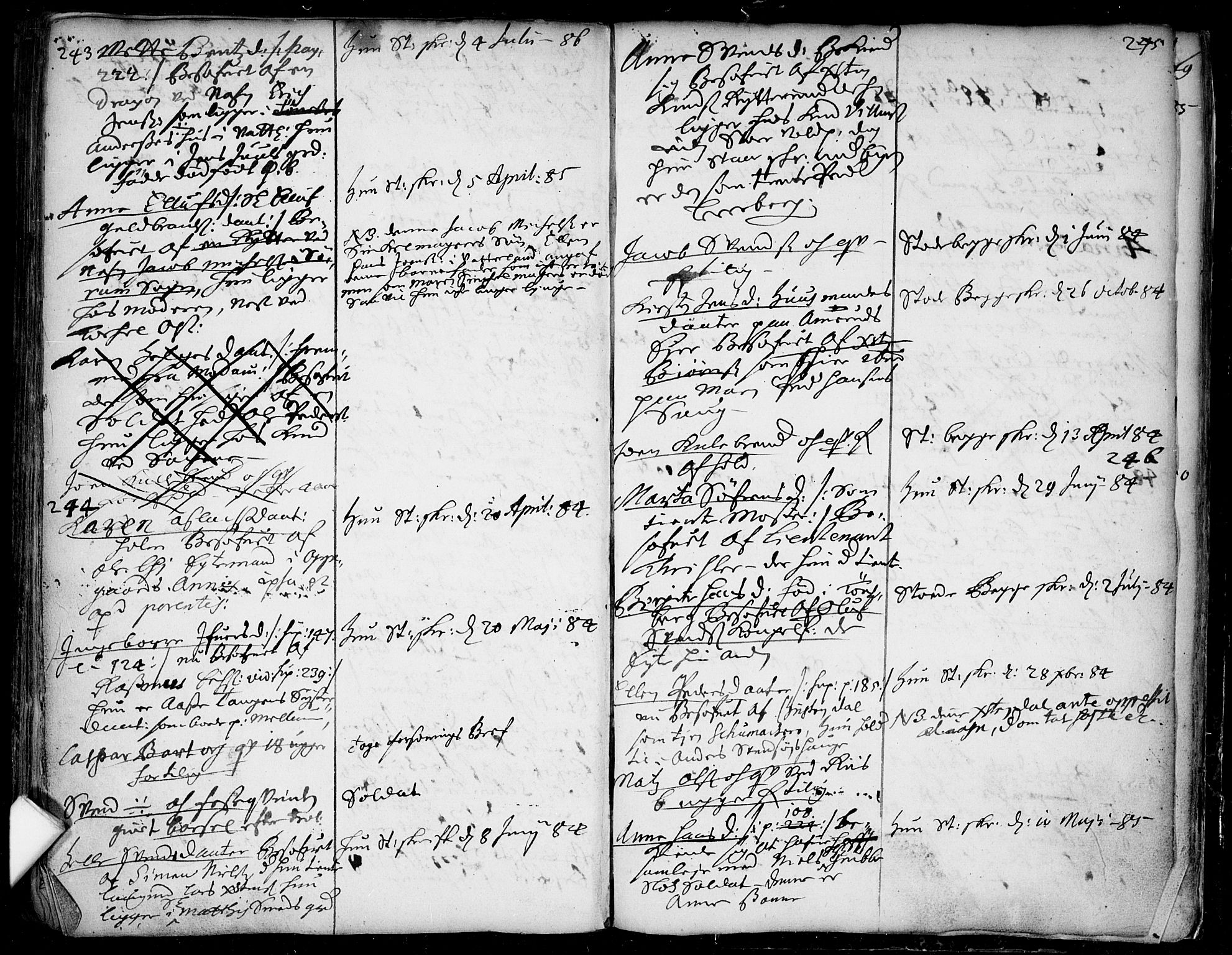 Aker prestekontor kirkebøker, AV/SAO-A-10861/F/L0001: Parish register (official) no. 1, 1656-1688