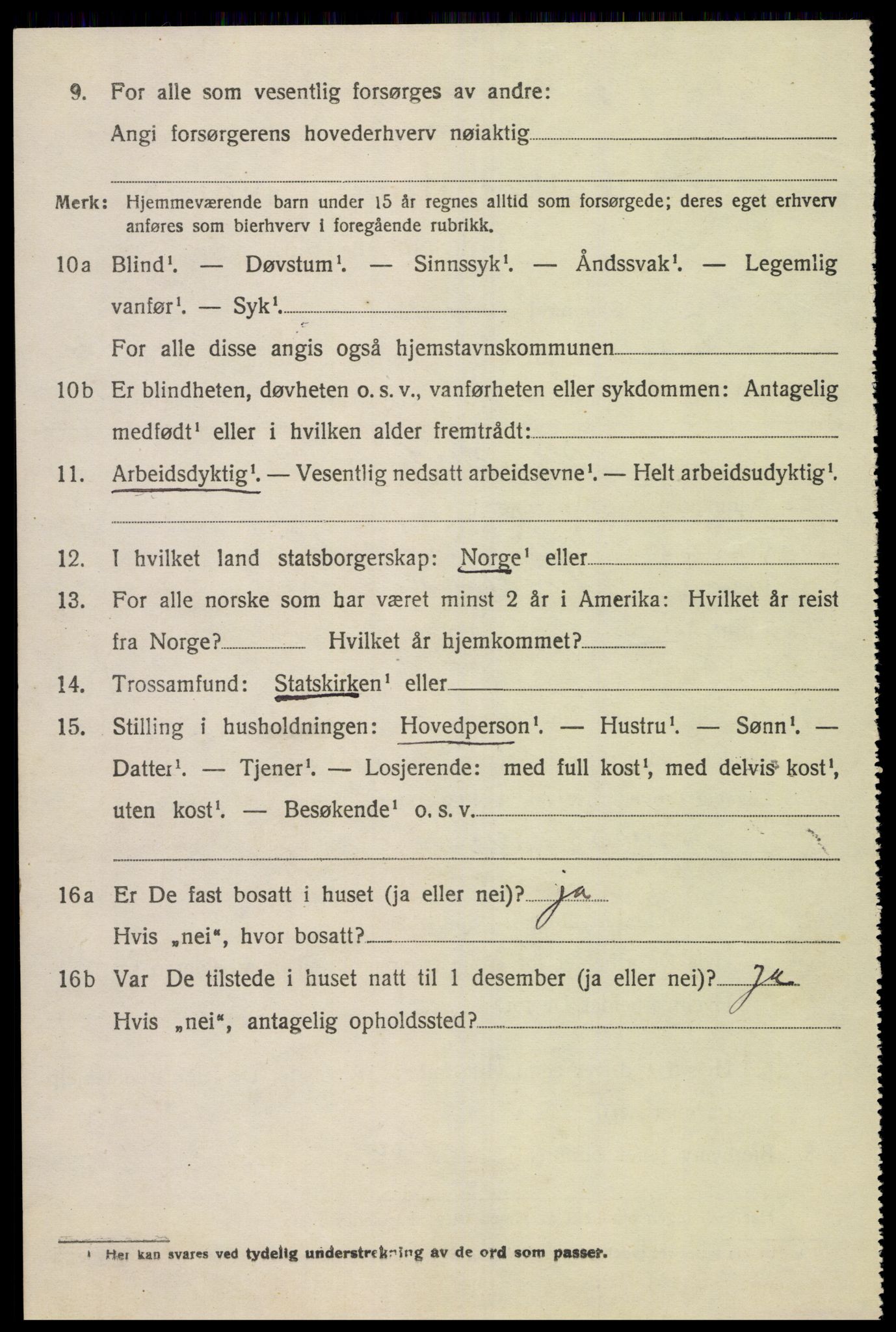 SAK, 1920 census for Finsland, 1920, p. 1183