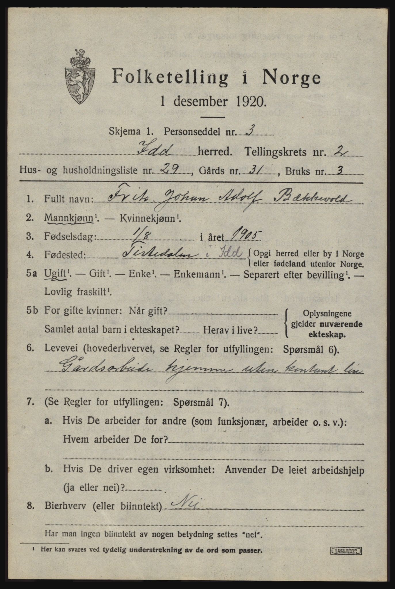 SAO, 1920 census for Idd, 1920, p. 2680