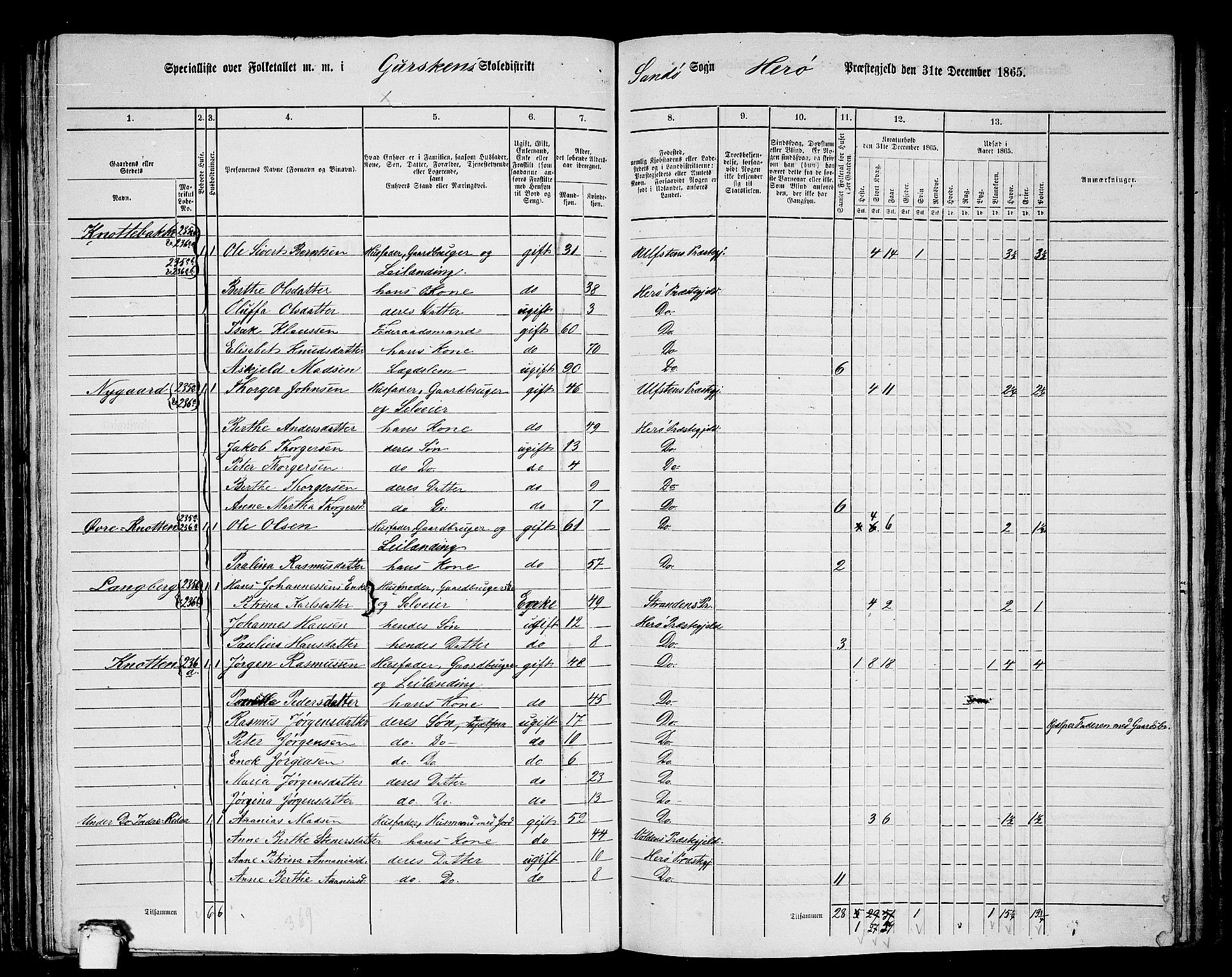 RA, 1865 census for Herøy, 1865, p. 116