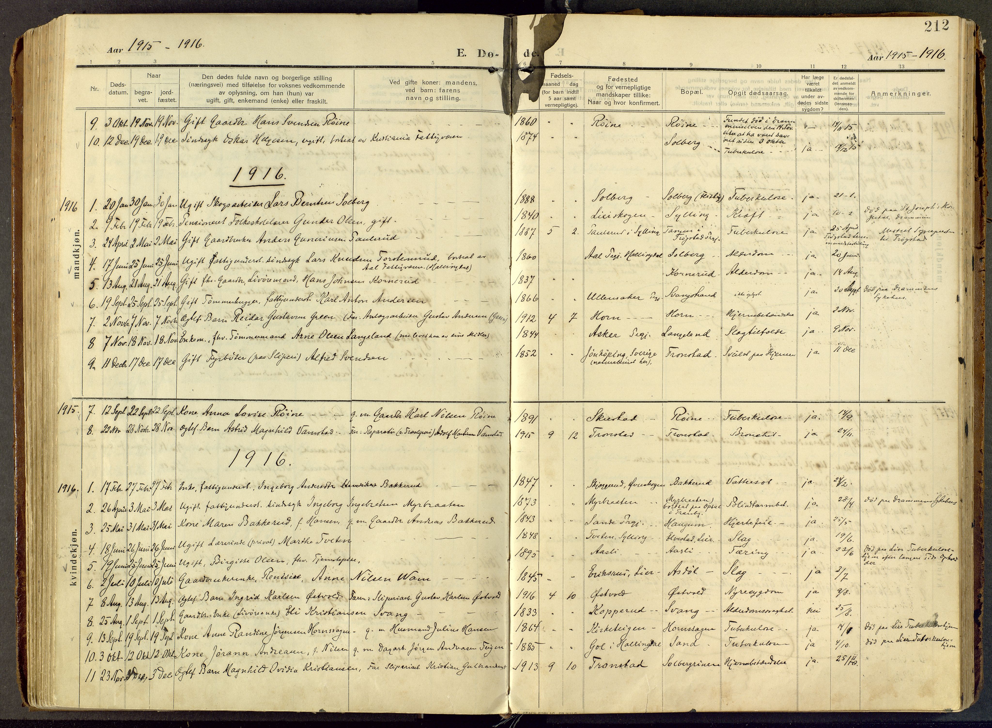Parish register (official) no. III 1, 1910-1936, p. 212