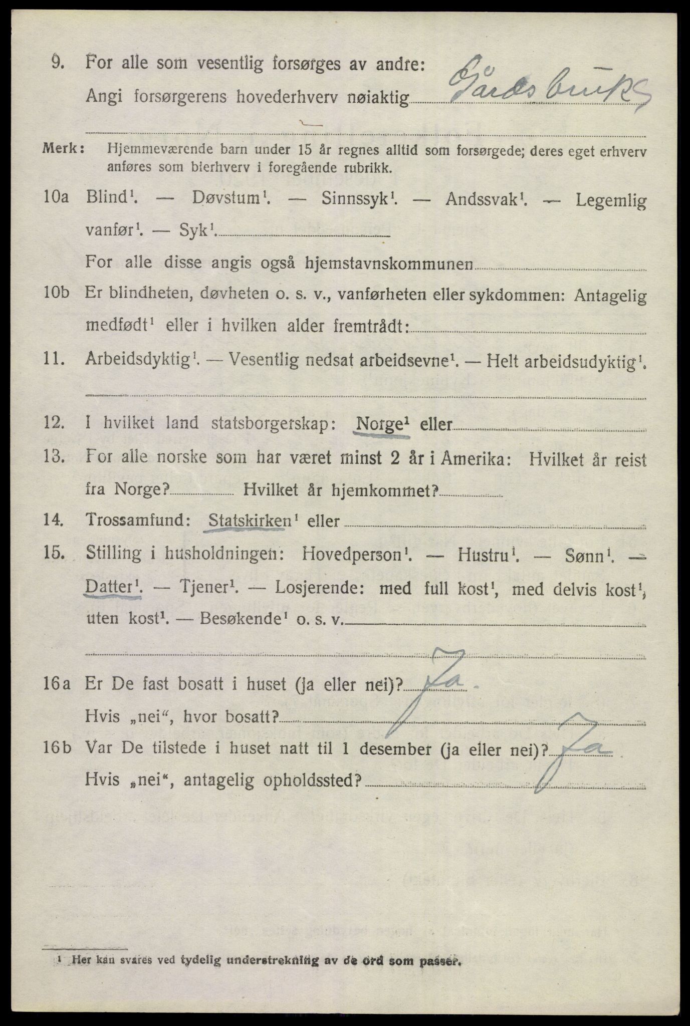 SAKO, 1920 census for Sigdal, 1920, p. 8877