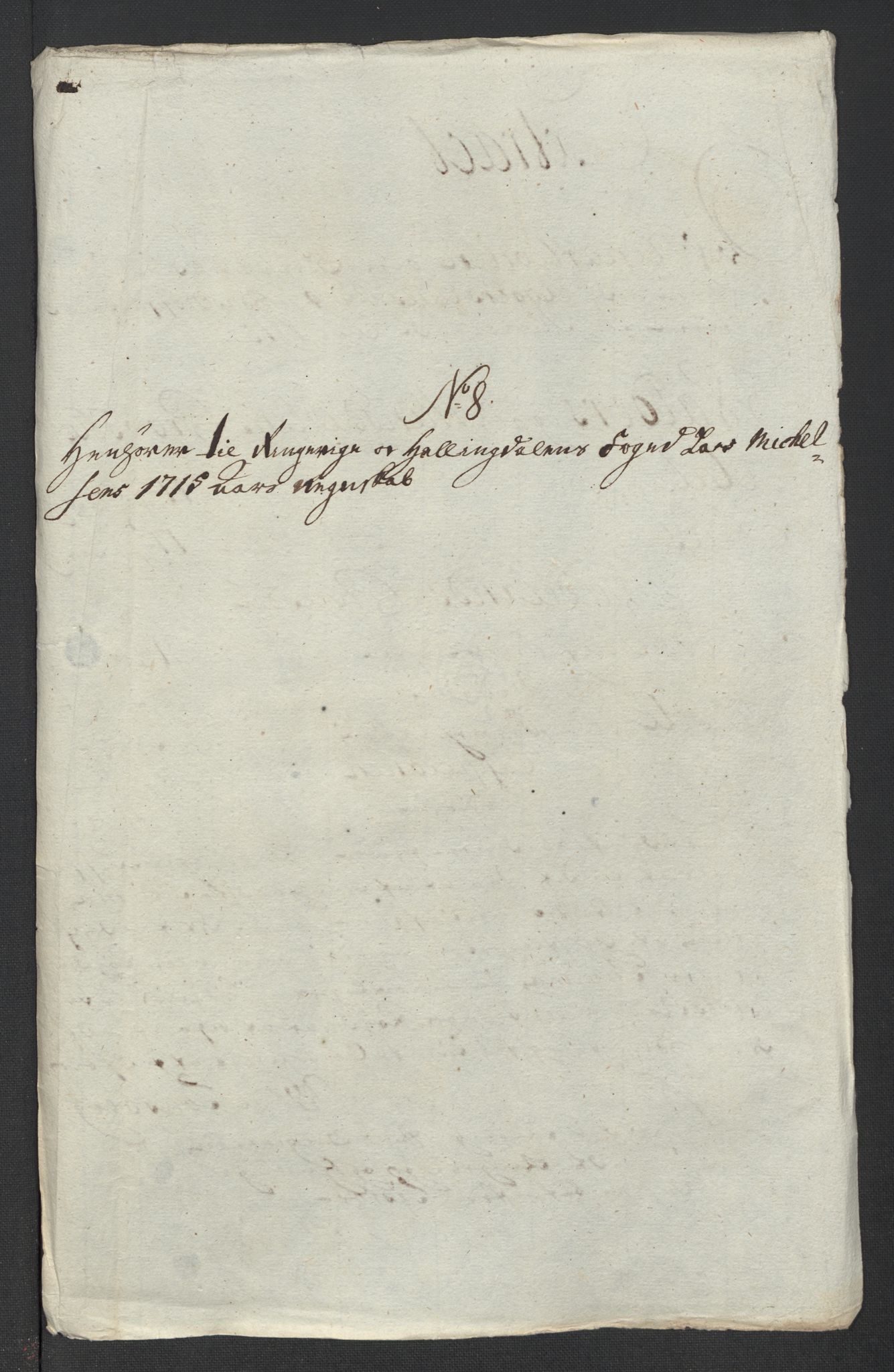 Rentekammeret inntil 1814, Reviderte regnskaper, Fogderegnskap, AV/RA-EA-4092/R23/L1473: Fogderegnskap Ringerike og Hallingdal, 1715, p. 160