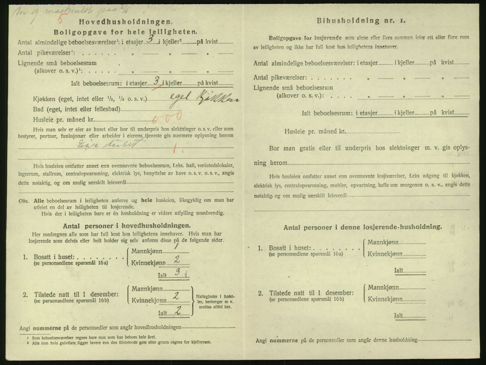 SAK, 1920 census for Risør, 1920, p. 2324