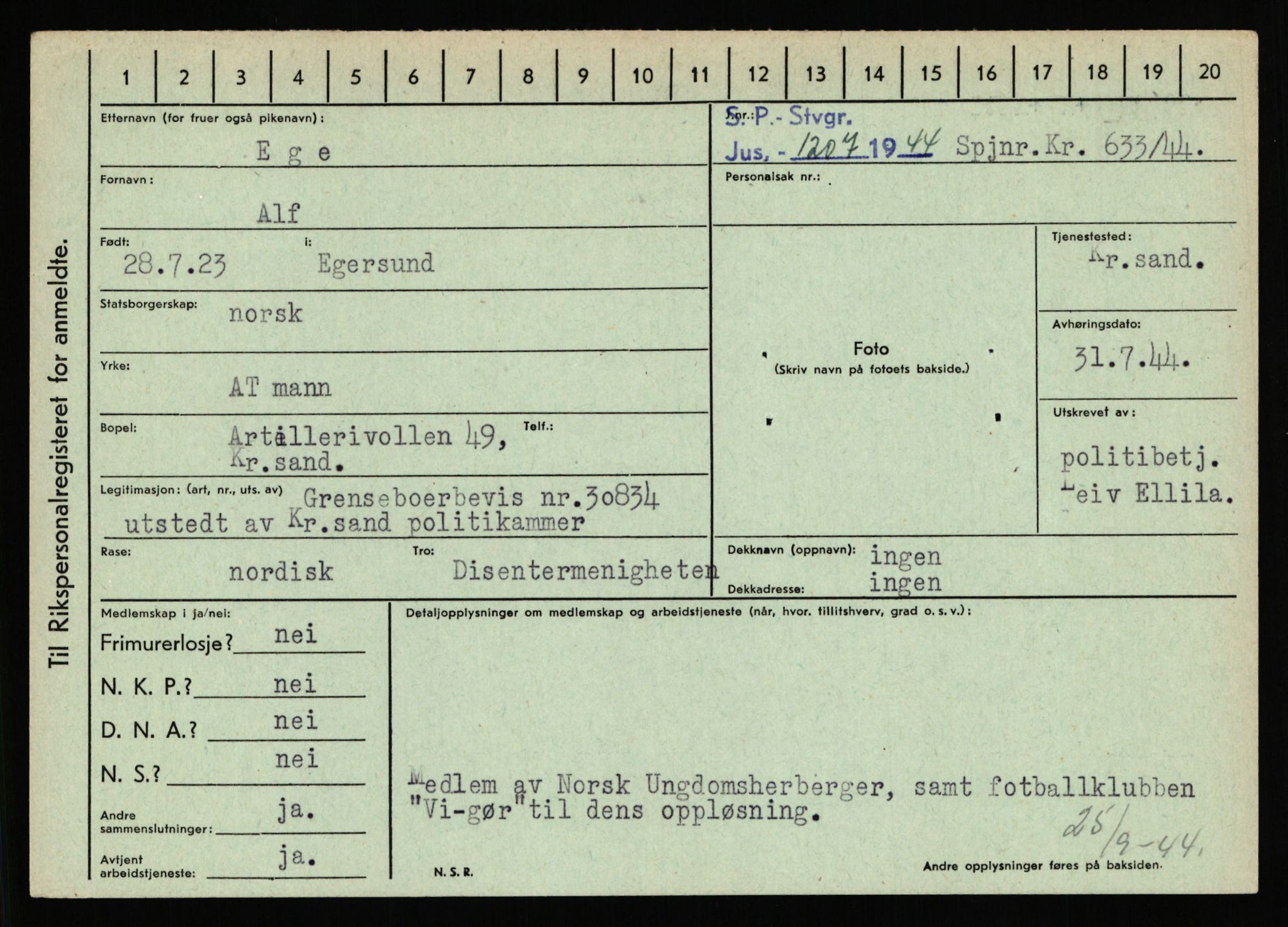 Statspolitiet - Hovedkontoret / Osloavdelingen, AV/RA-S-1329/C/Ca/L0003: Brechan - Eichinger	, 1943-1945, p. 4789