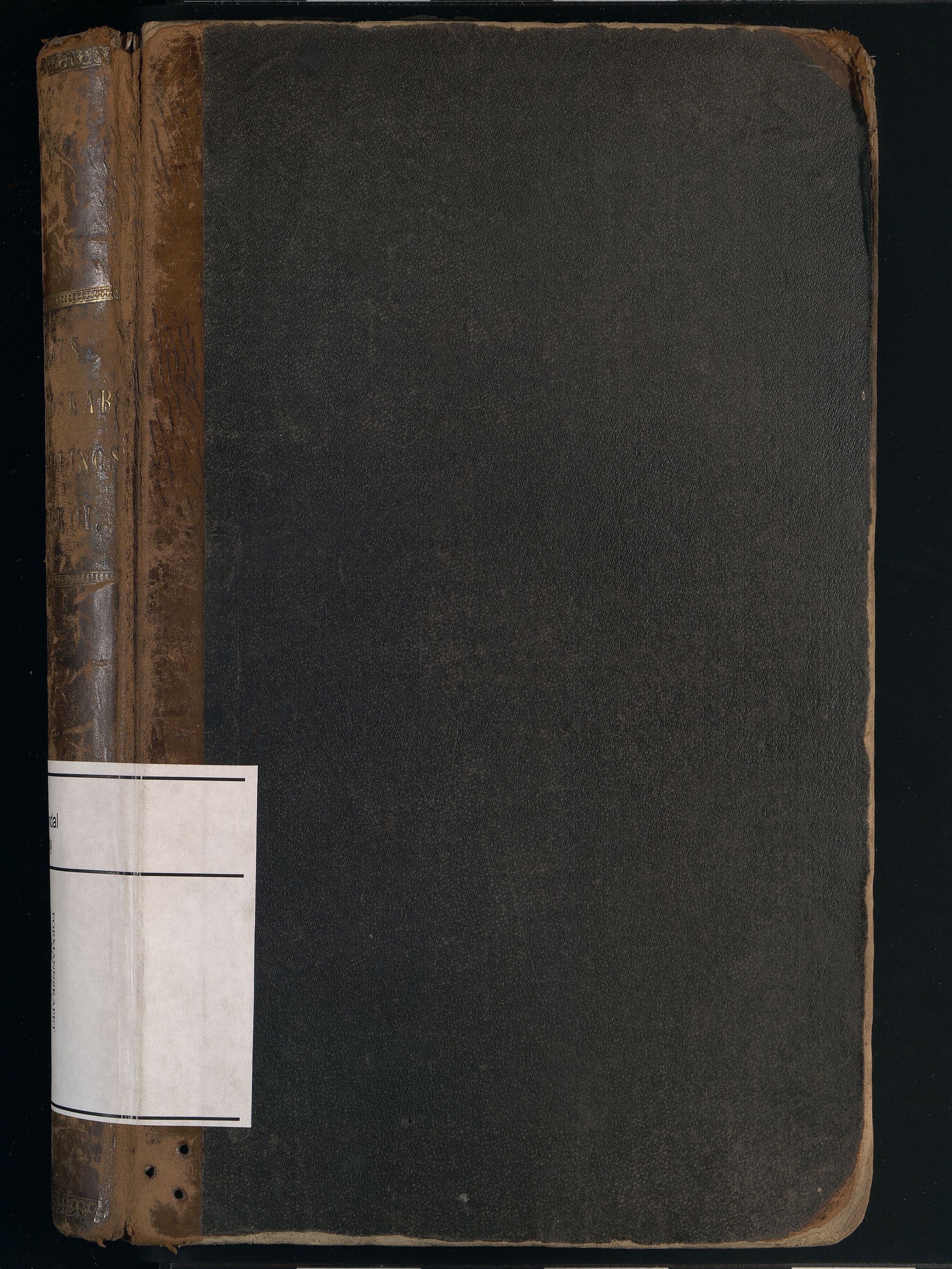 Mandal By - Formannskapet, ARKSOR/1002MG120/A/L0004: Møtebok (d), 1876-1890
