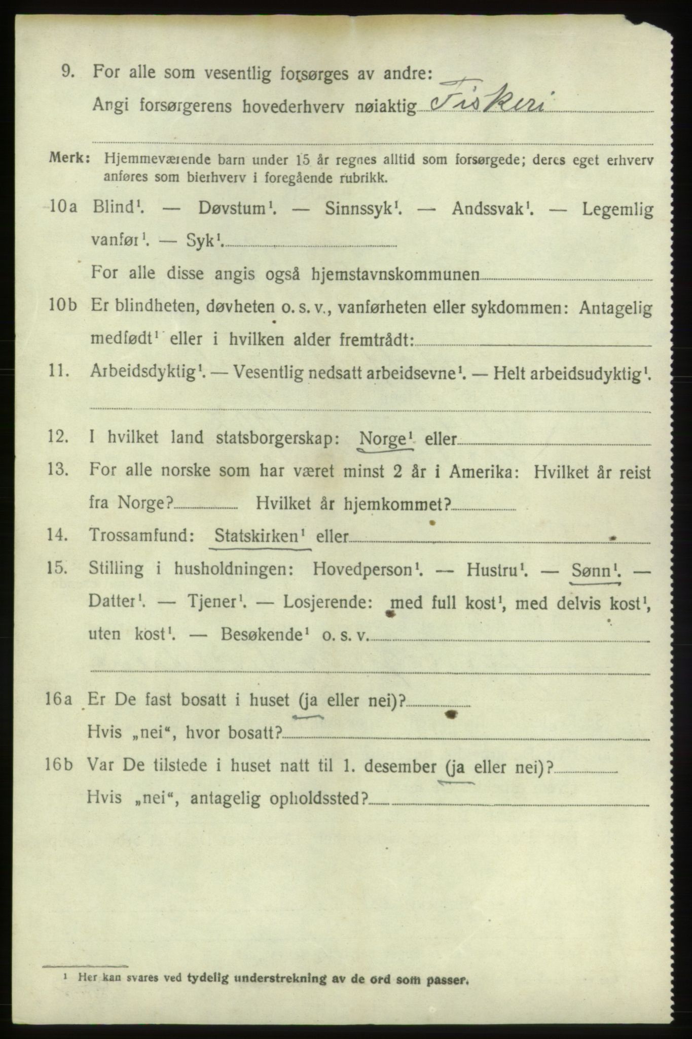 SAB, 1920 census for Bømlo, 1920, p. 2856