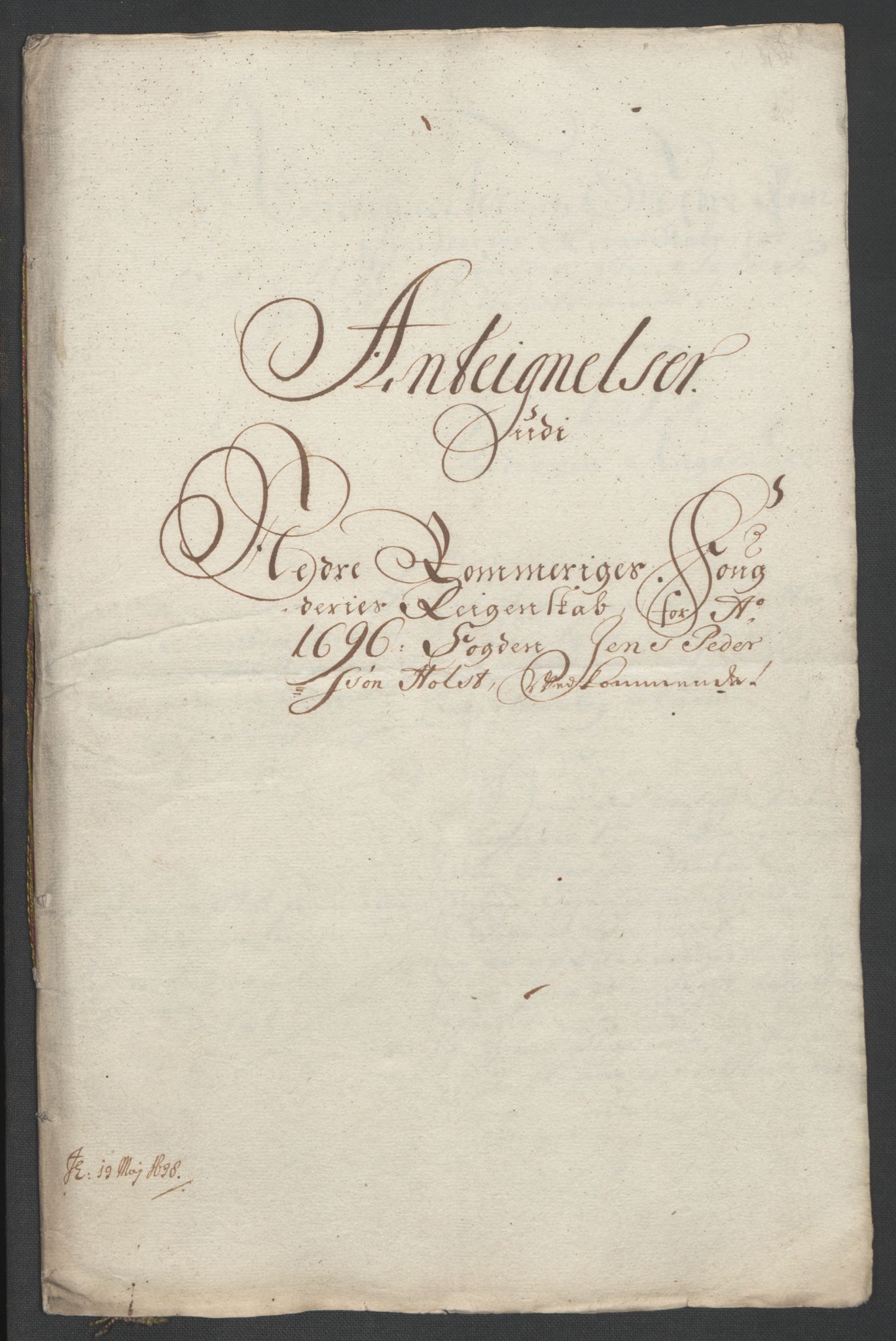 Rentekammeret inntil 1814, Reviderte regnskaper, Fogderegnskap, RA/EA-4092/R11/L0580: Fogderegnskap Nedre Romerike, 1696-1697, p. 197