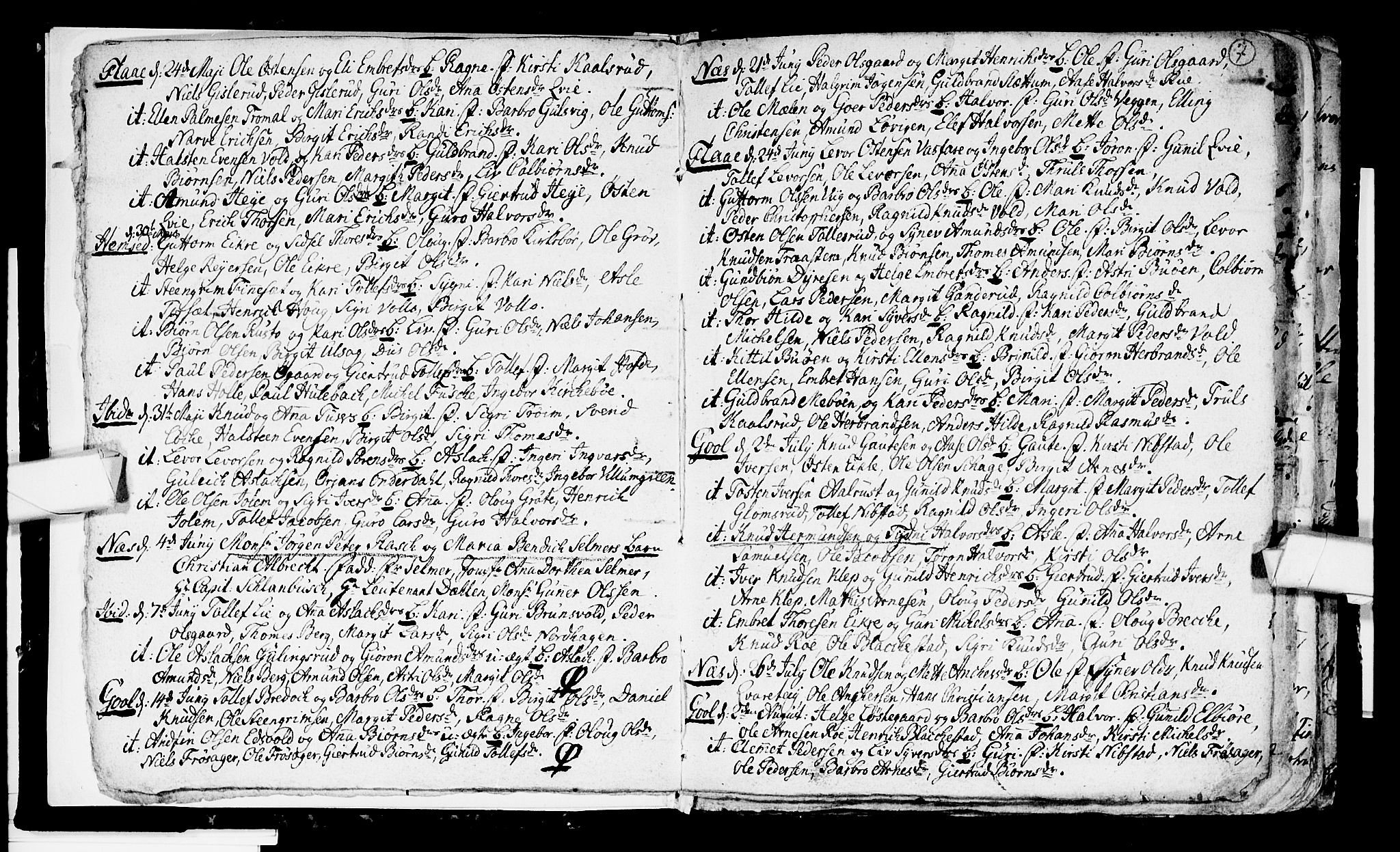 Nes kirkebøker, AV/SAKO-A-236/F/Fa/L0003: Parish register (official) no. 3, 1760-1764, p. 7