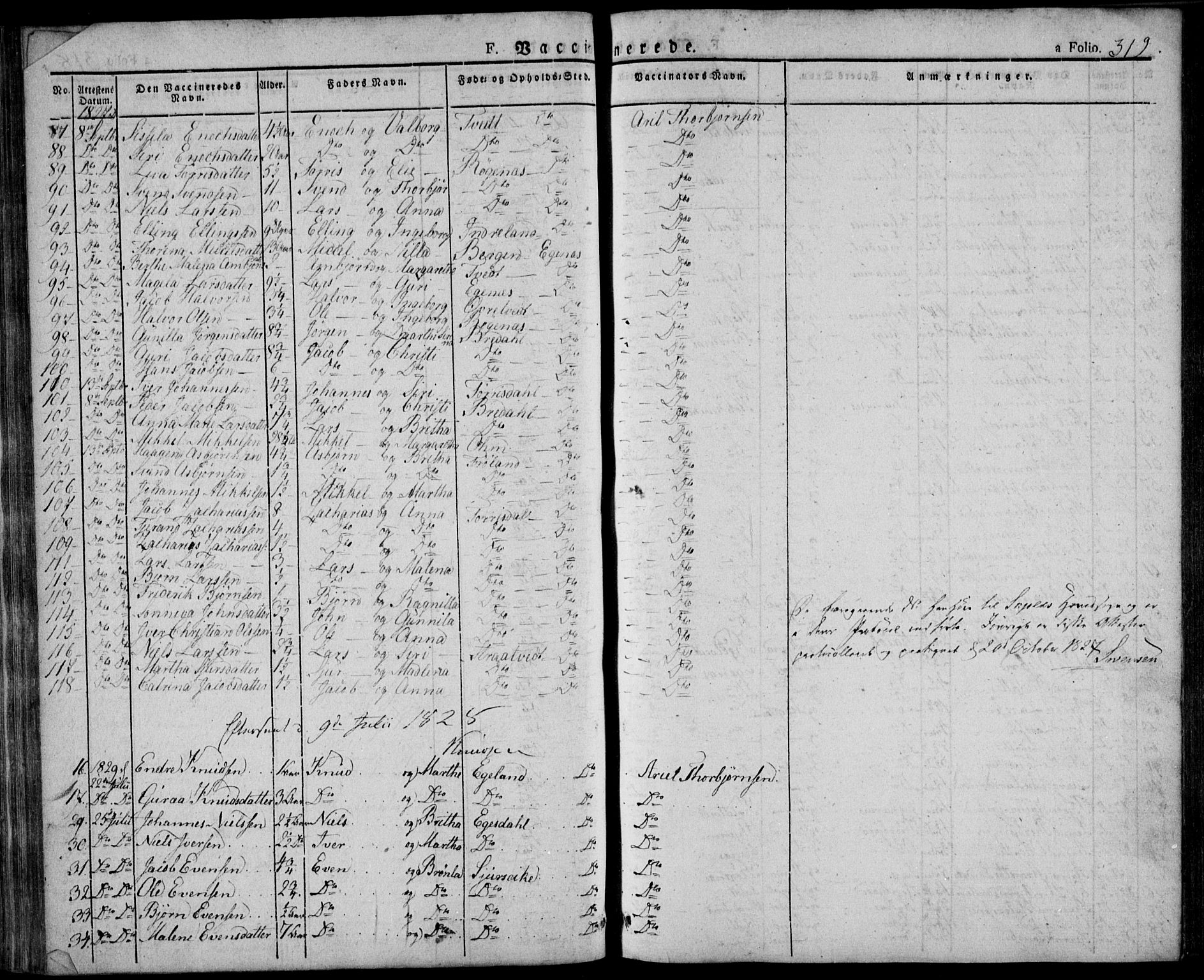 Skjold sokneprestkontor, AV/SAST-A-101847/H/Ha/Haa/L0005: Parish register (official) no. A 5, 1830-1856, p. 319