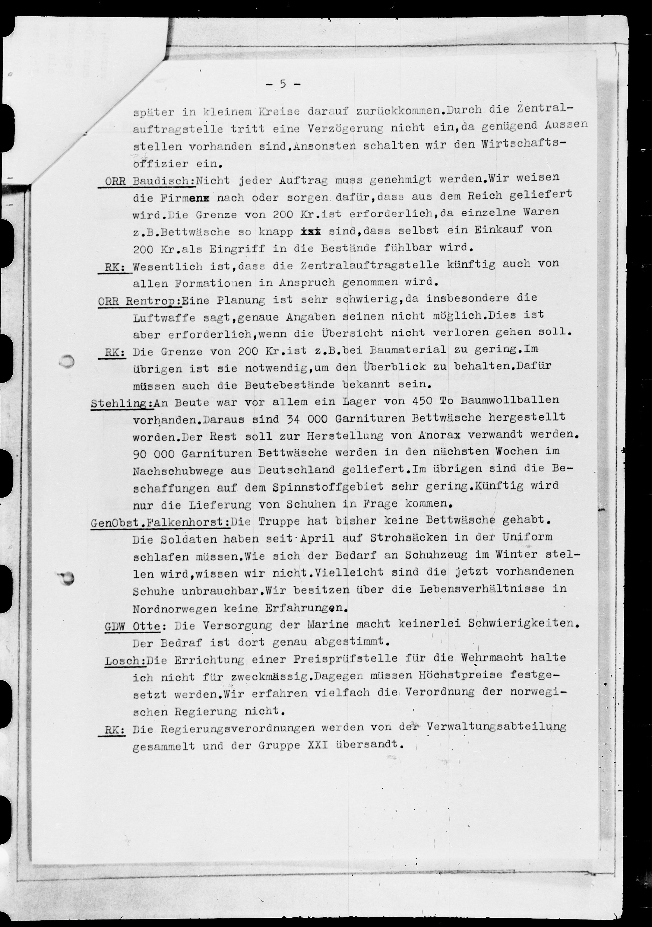 Documents Section, RA/RAFA-2200/V/L0073: Film med FO IIs bestillingsnummer., 1940-1945, p. 7