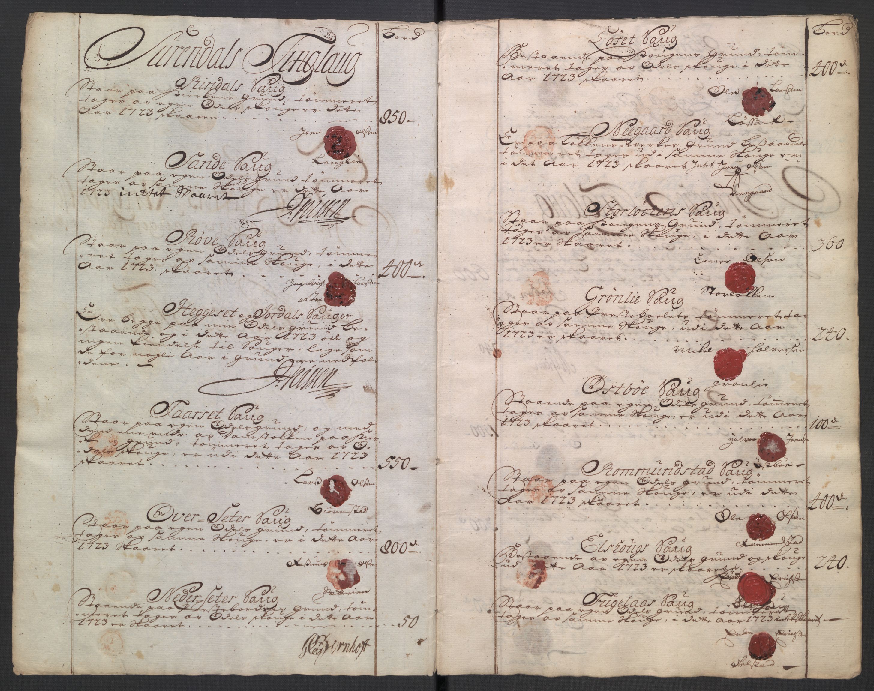 Rentekammeret inntil 1814, Reviderte regnskaper, Fogderegnskap, RA/EA-4092/R56/L3756: Fogderegnskap Nordmøre, 1723, p. 109