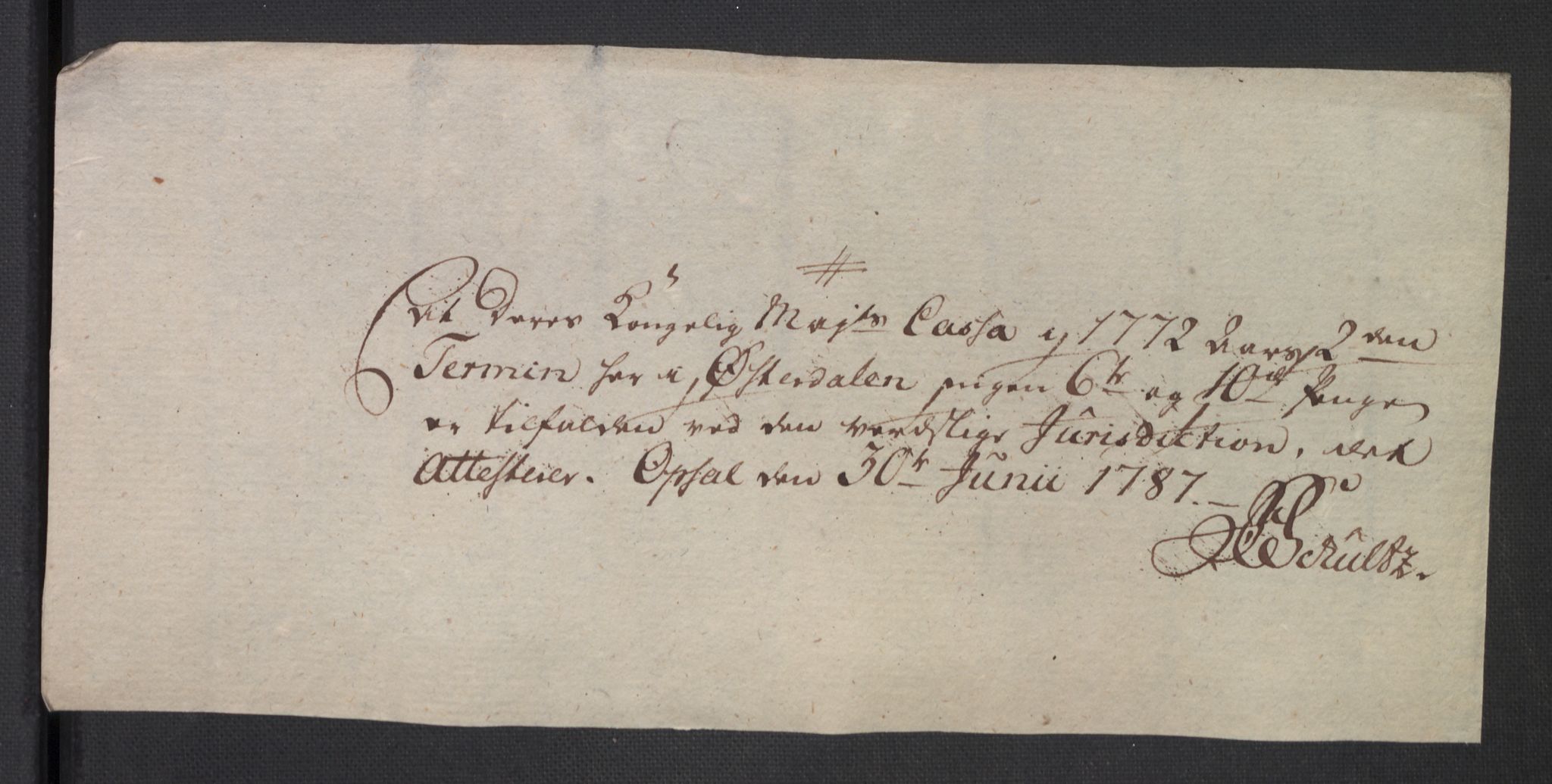 Rentekammeret inntil 1814, Reviderte regnskaper, Mindre regnskaper, RA/EA-4068/Rb/L0014: Opplands amt, 1771-1779, p. 602