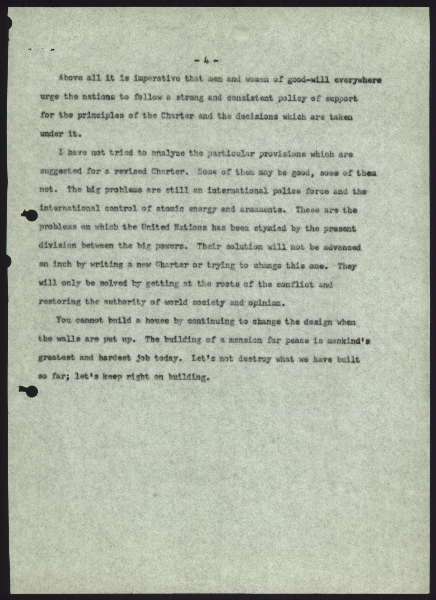 Lie, Trygve, AV/RA-PA-1407/D/L0013: Generalsekretærens papirer., 1946-1950, p. 1249