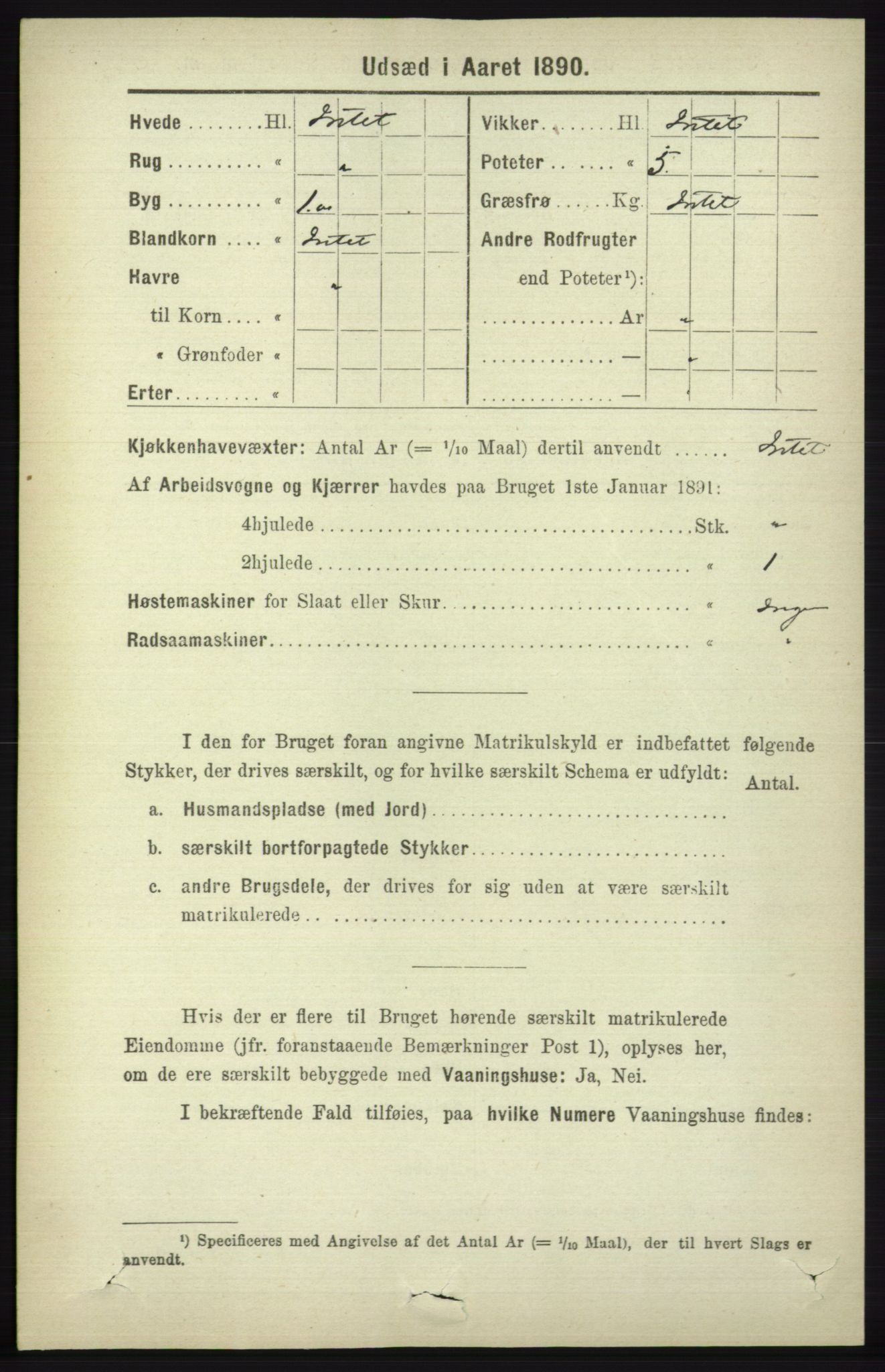 RA, 1891 census for 1230 Ullensvang, 1891, p. 7754