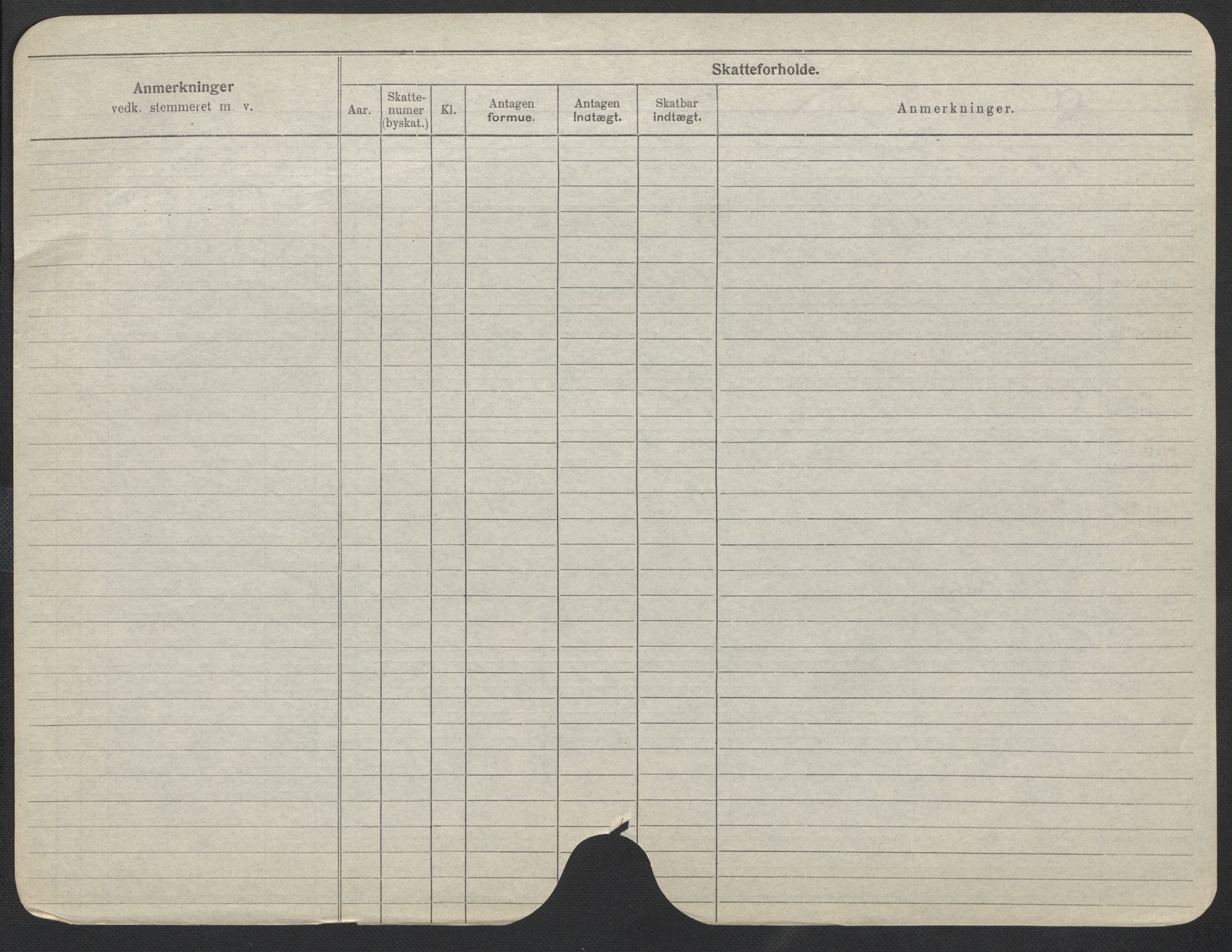 Oslo folkeregister, Registerkort, AV/SAO-A-11715/F/Fa/Fac/L0011: Menn, 1906-1914, p. 827b