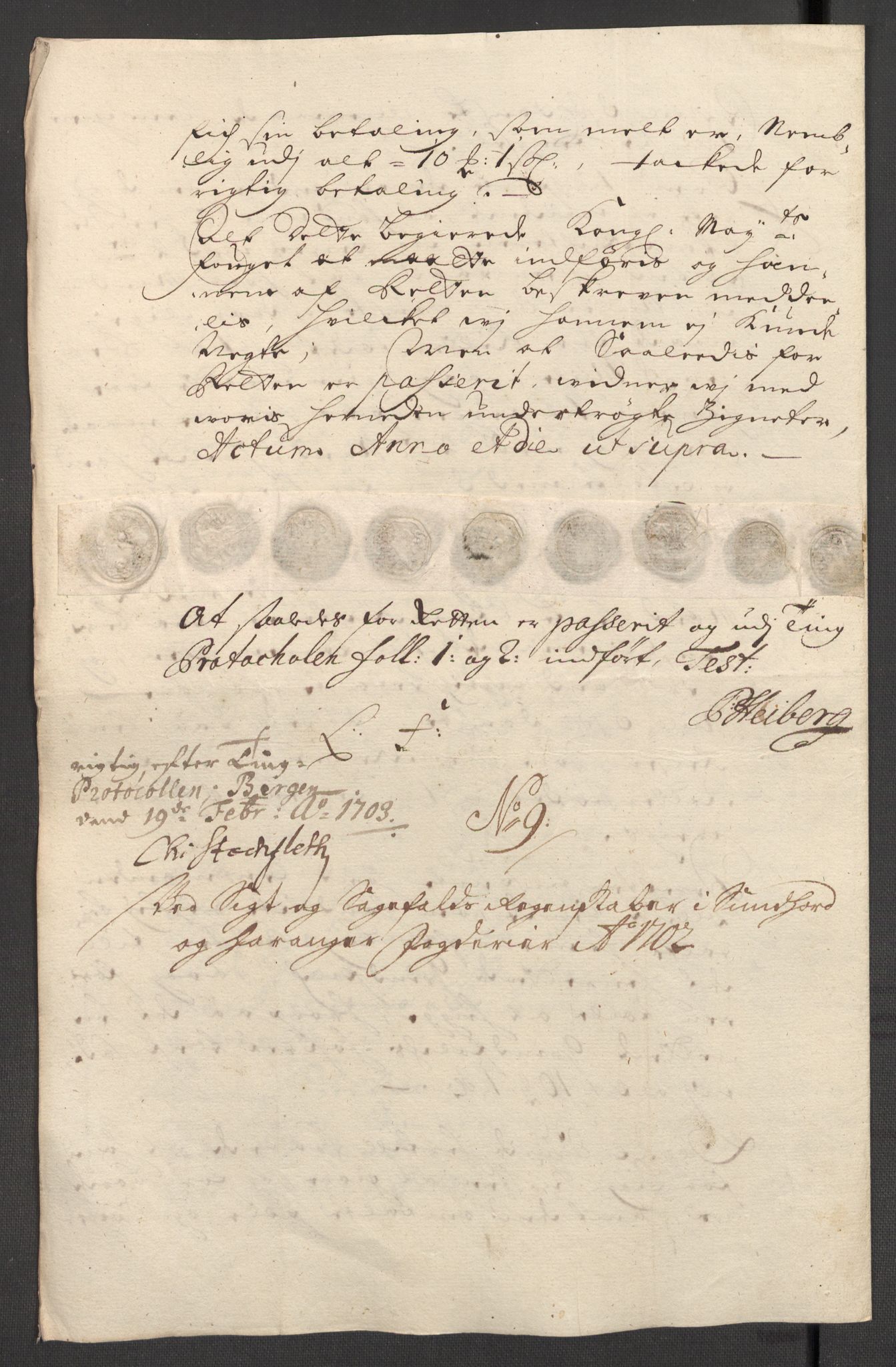 Rentekammeret inntil 1814, Reviderte regnskaper, Fogderegnskap, AV/RA-EA-4092/R48/L2980: Fogderegnskap Sunnhordland og Hardanger, 1702, p. 196