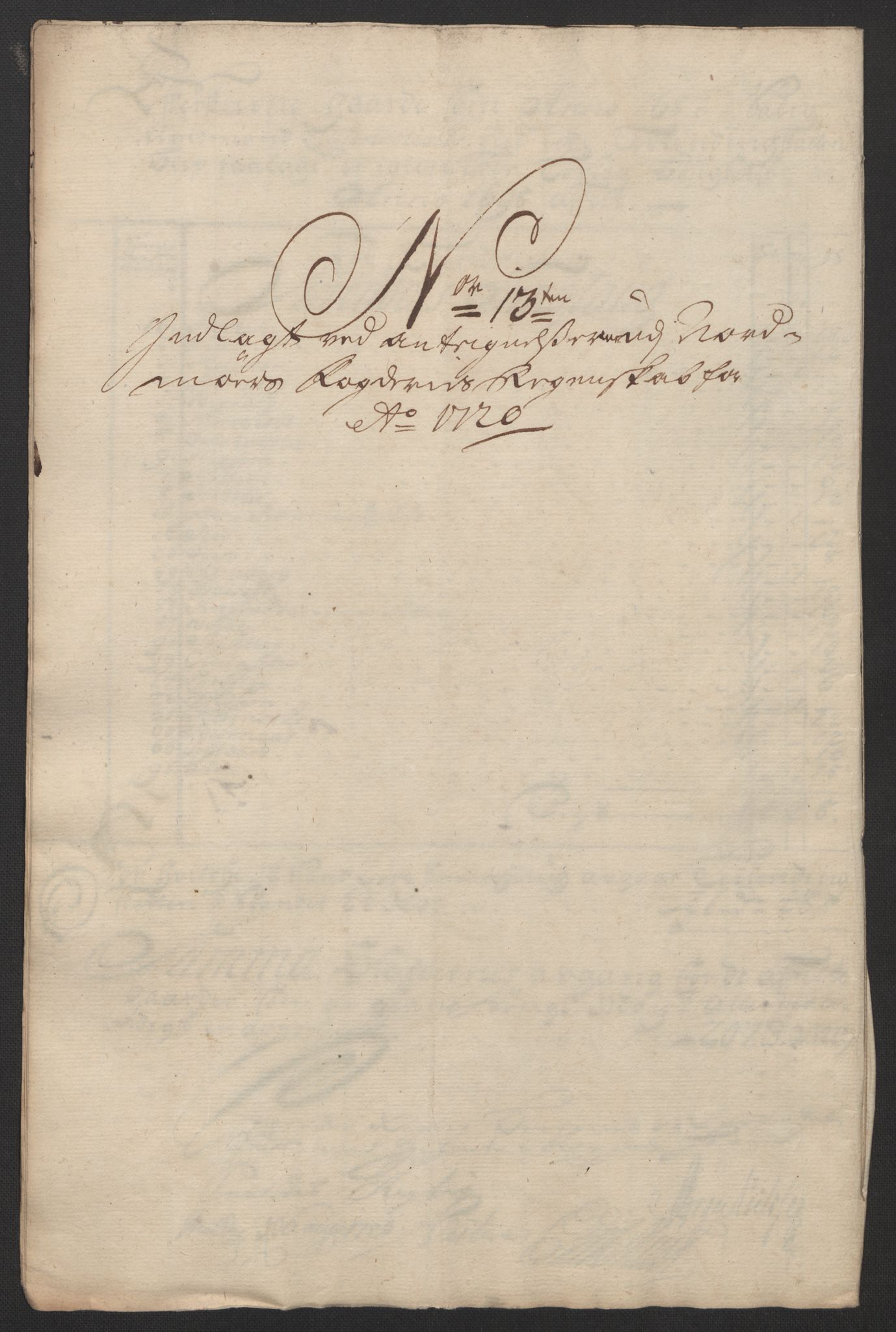 Rentekammeret inntil 1814, Reviderte regnskaper, Fogderegnskap, RA/EA-4092/R56/L3753: Fogderegnskap Nordmøre, 1720, p. 688