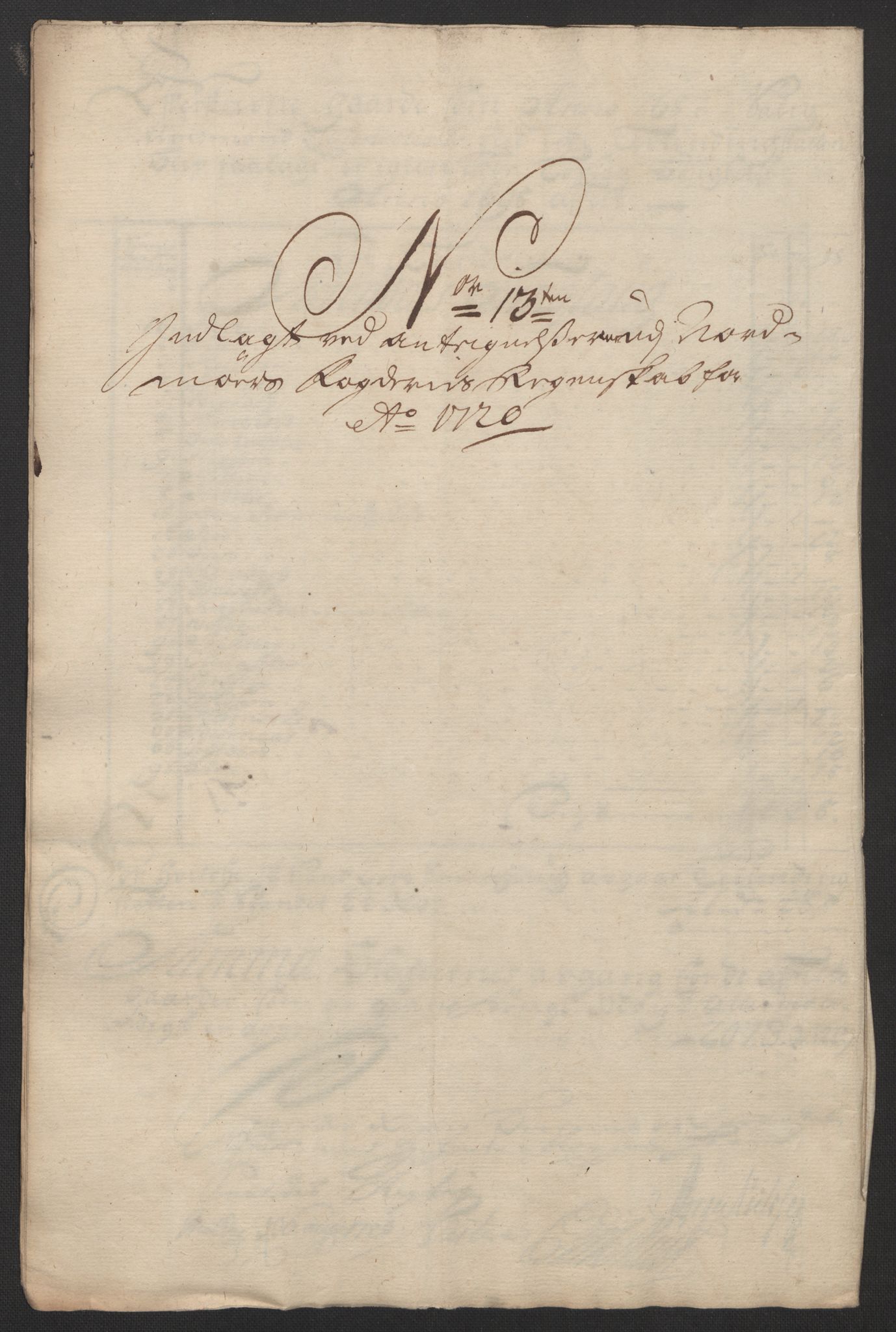 Rentekammeret inntil 1814, Reviderte regnskaper, Fogderegnskap, AV/RA-EA-4092/R56/L3753: Fogderegnskap Nordmøre, 1720, p. 688