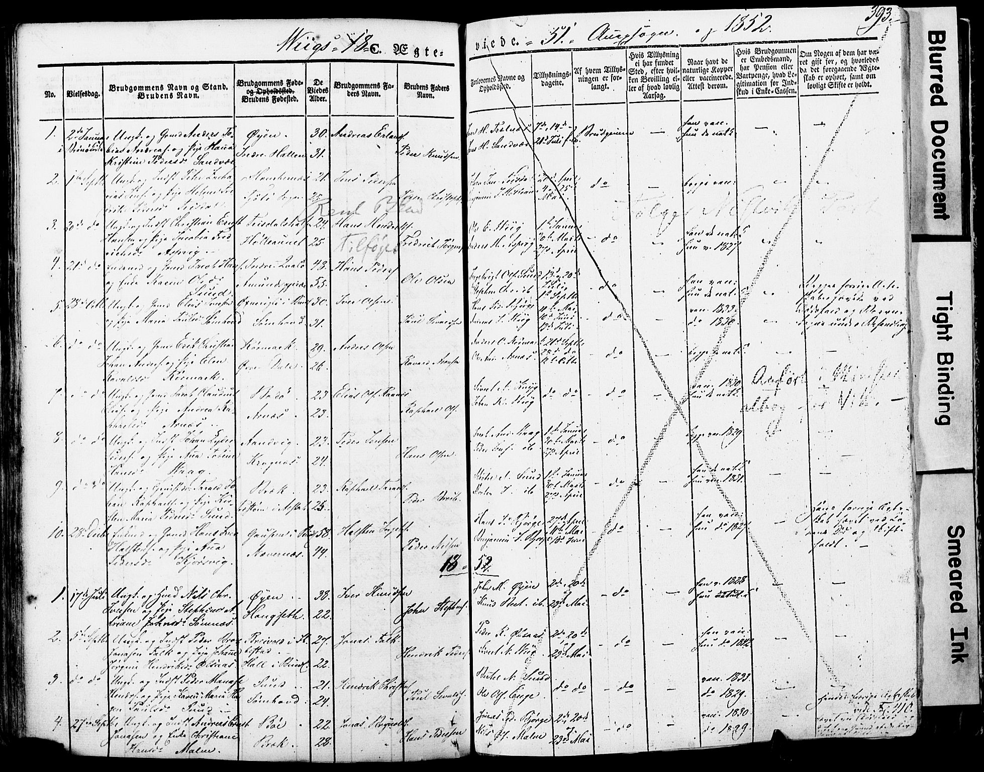 Ministerialprotokoller, klokkerbøker og fødselsregistre - Nordland, AV/SAT-A-1459/812/L0176: Parish register (official) no. 812A05, 1834-1874, p. 393