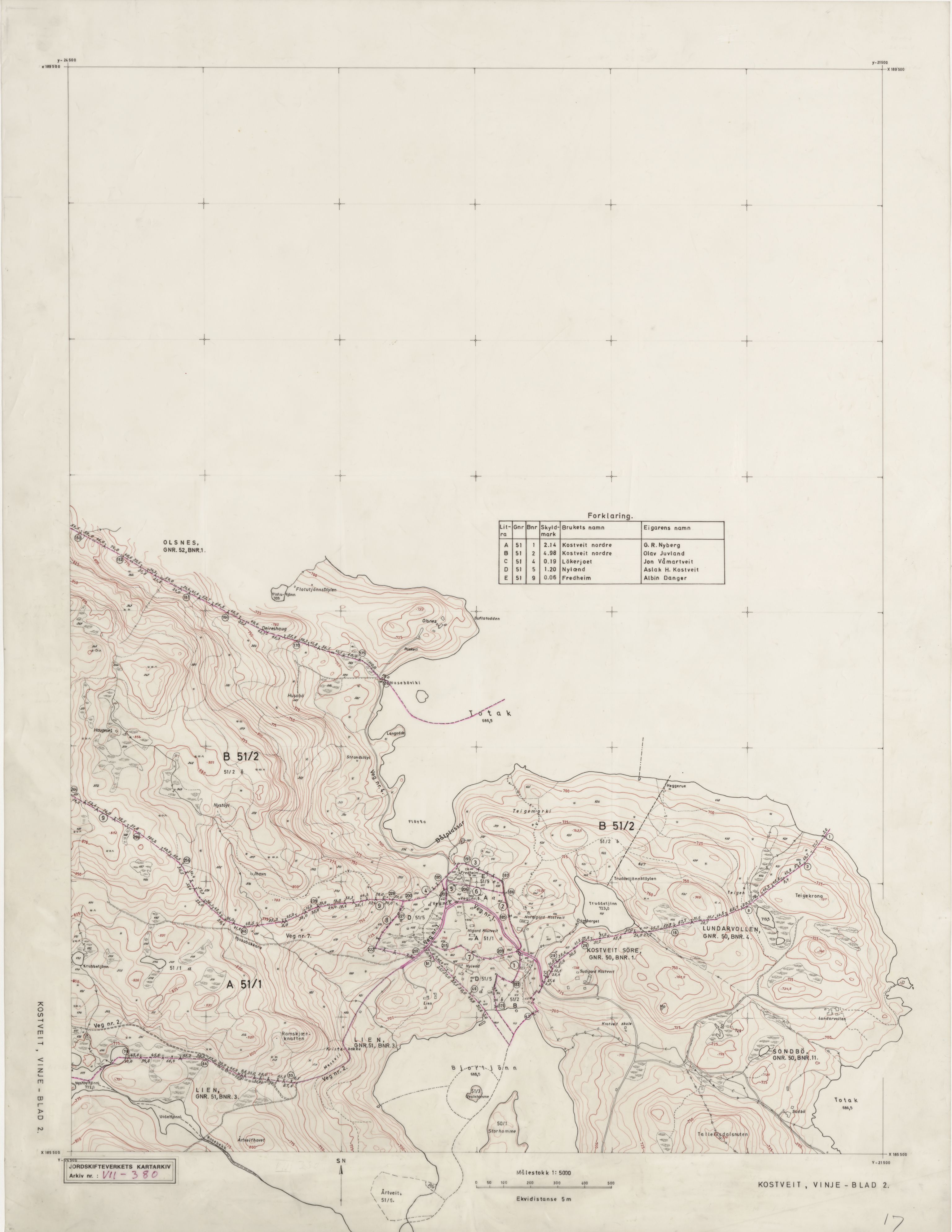 Jordskifteverkets kartarkiv, AV/RA-S-3929/T, 1859-1988, p. 544