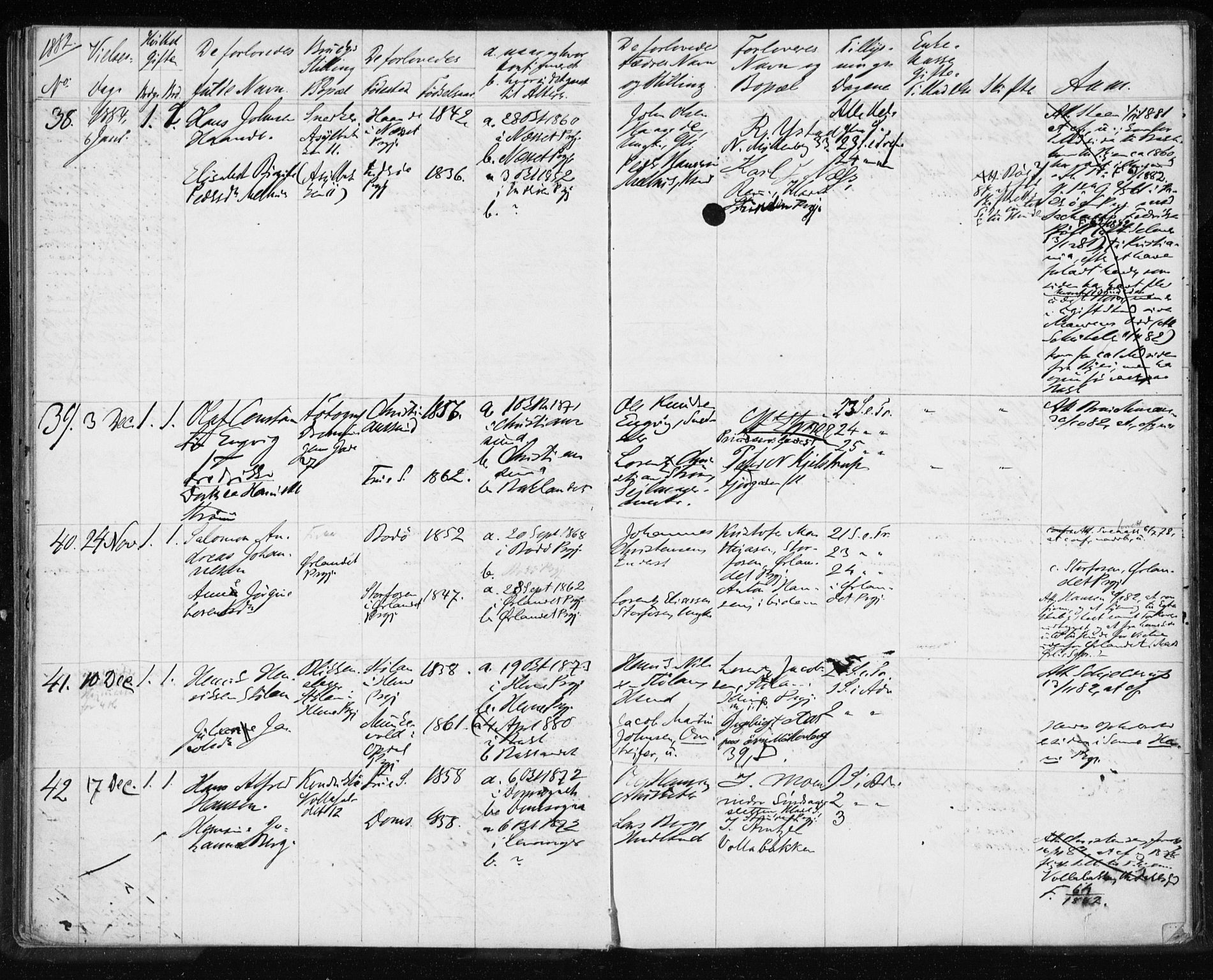 Ministerialprotokoller, klokkerbøker og fødselsregistre - Sør-Trøndelag, AV/SAT-A-1456/604/L0188: Parish register (official) no. 604A11, 1878-1892