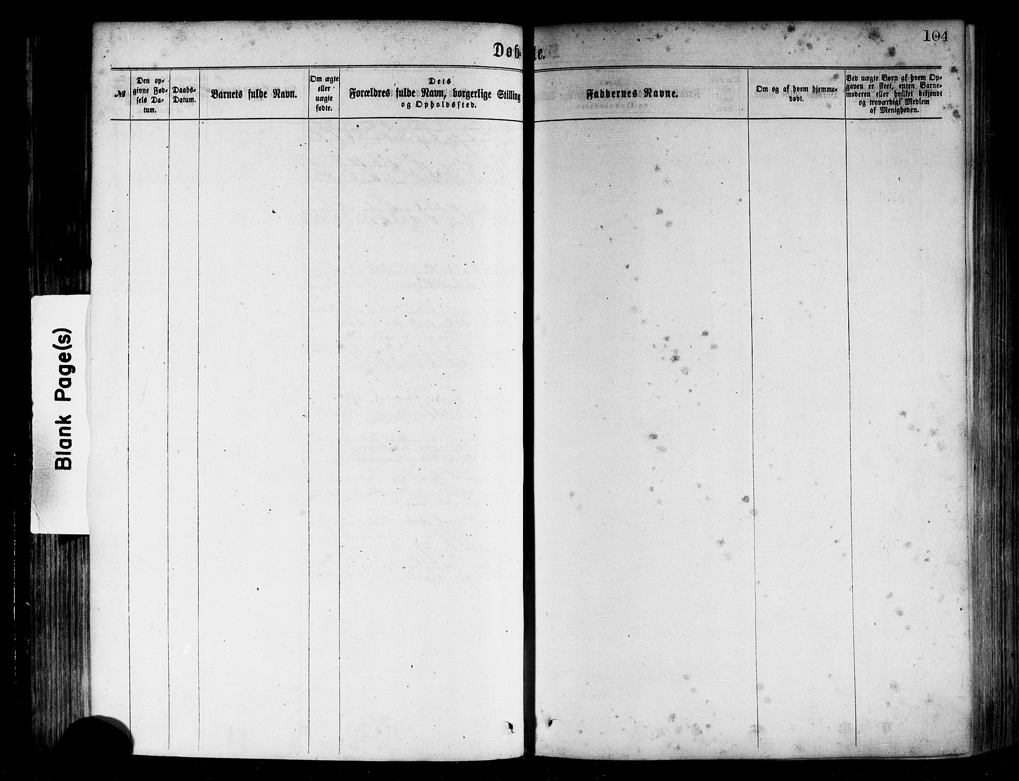 Vik sokneprestembete, AV/SAB-A-81501/H/Haa/Haaa/L0009: Parish register (official) no. A 9, 1866-1877, p. 104