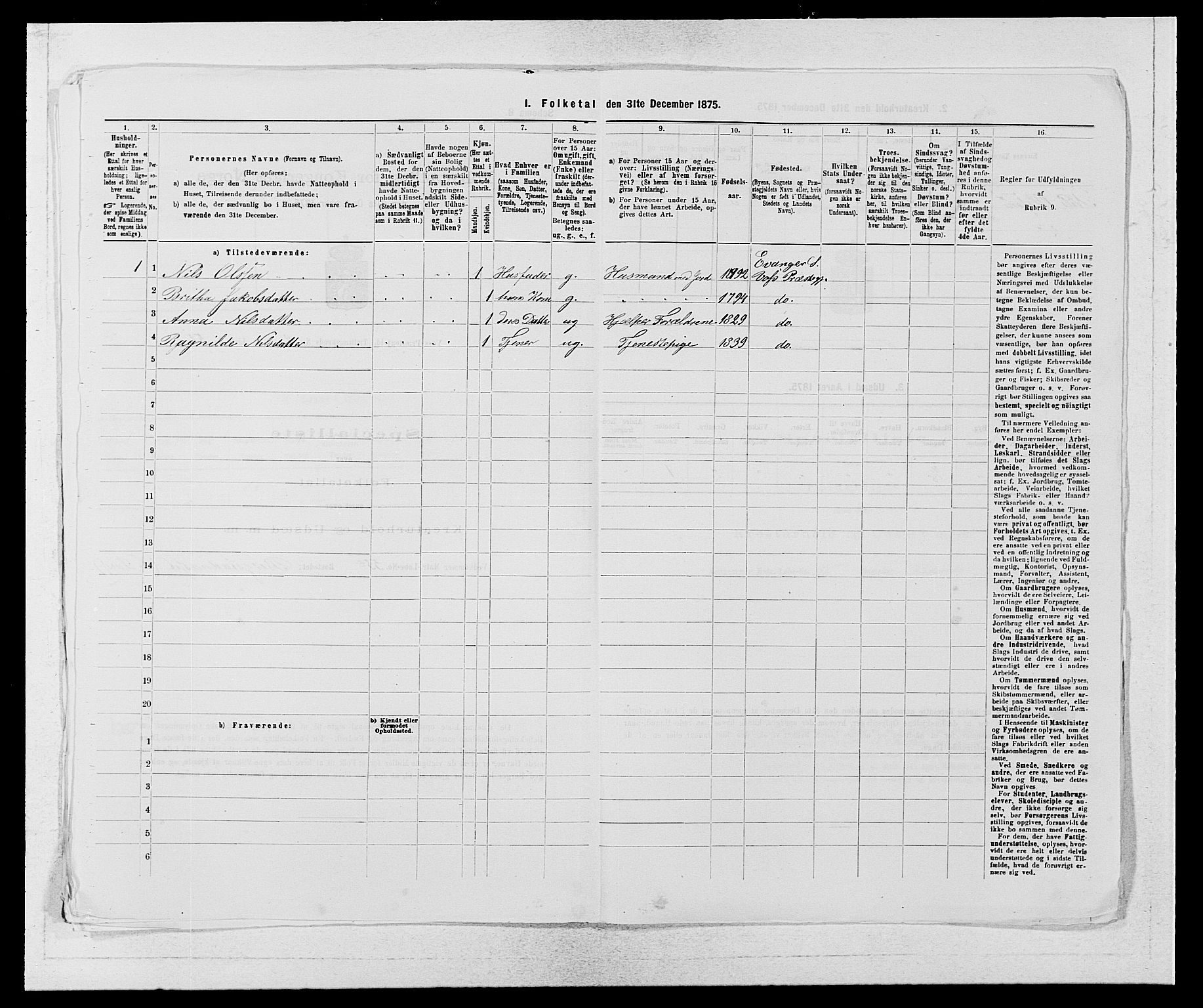 SAB, 1875 census for 1235P Voss, 1875, p. 1869