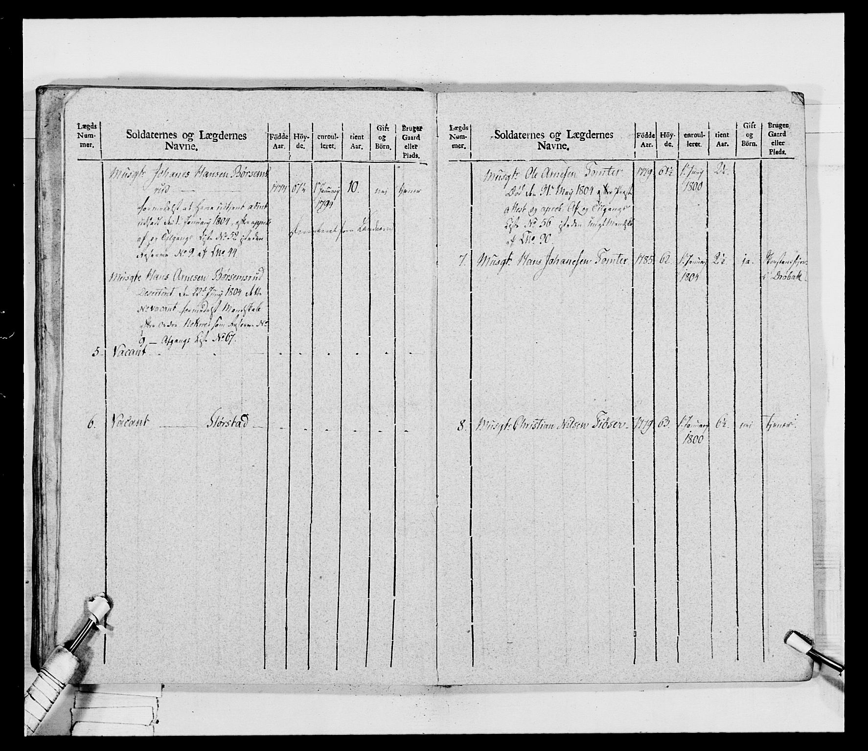 Generalitets- og kommissariatskollegiet, Det kongelige norske kommissariatskollegium, AV/RA-EA-5420/E/Eh/L0032b: Nordafjelske gevorbne infanteriregiment, 1806, p. 525