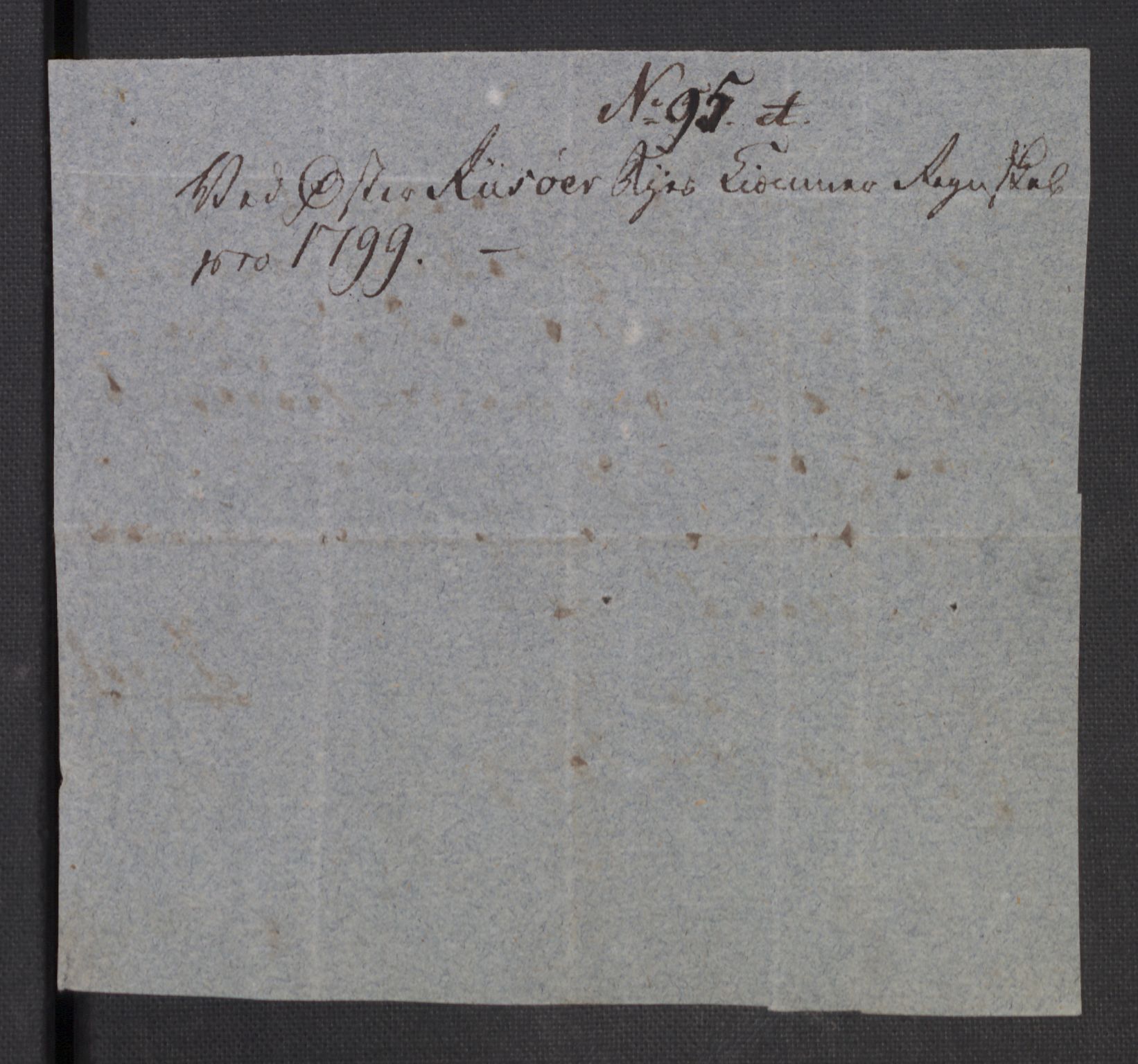 Danske Kanselli 1800-1814, AV/RA-EA-3024/K/Kk/Kka/Kkac/L0235: Kjøpstadregnskap Øster Risør, 1796-1800, p. 945