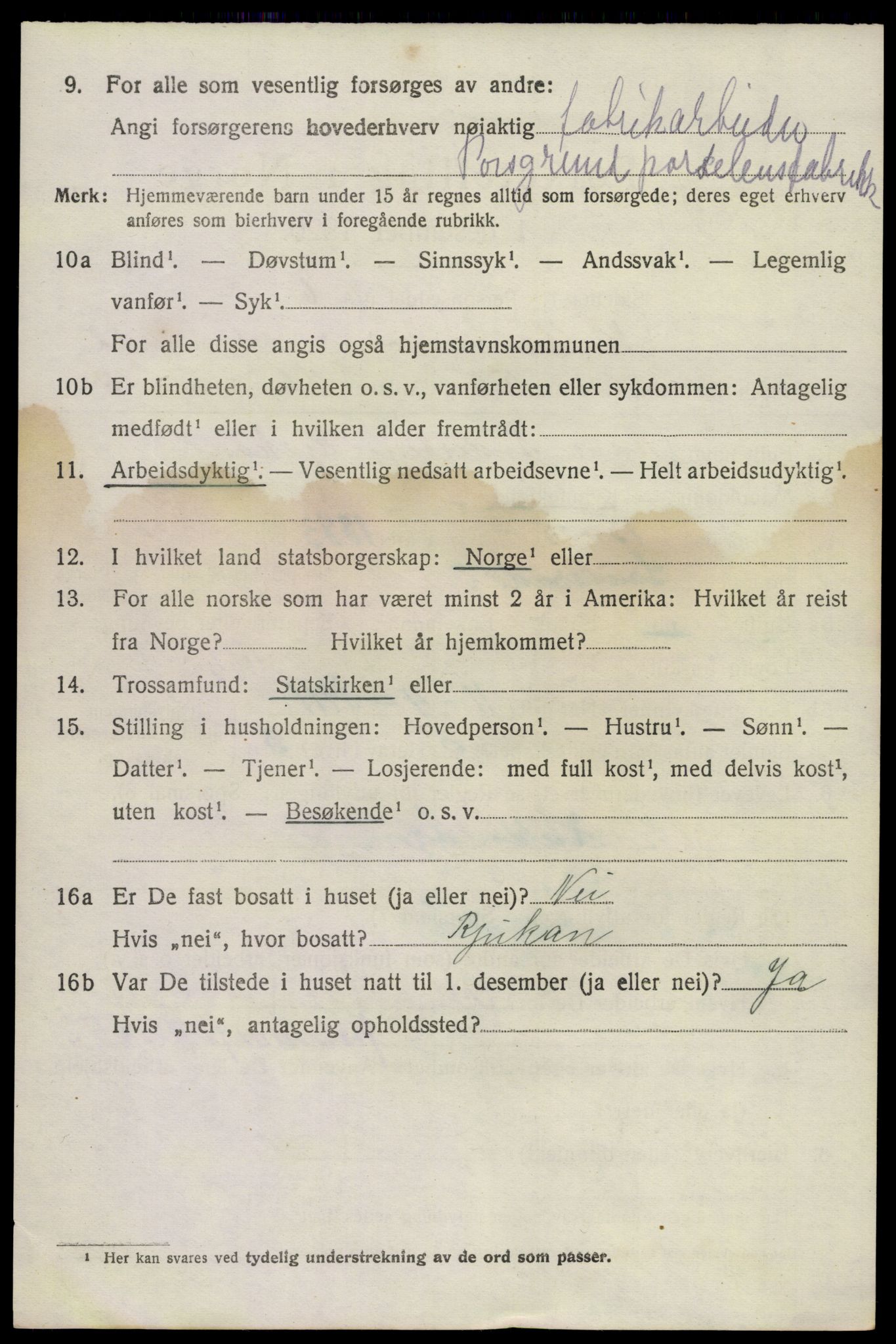 SAKO, 1920 census for Holla, 1920, p. 7898