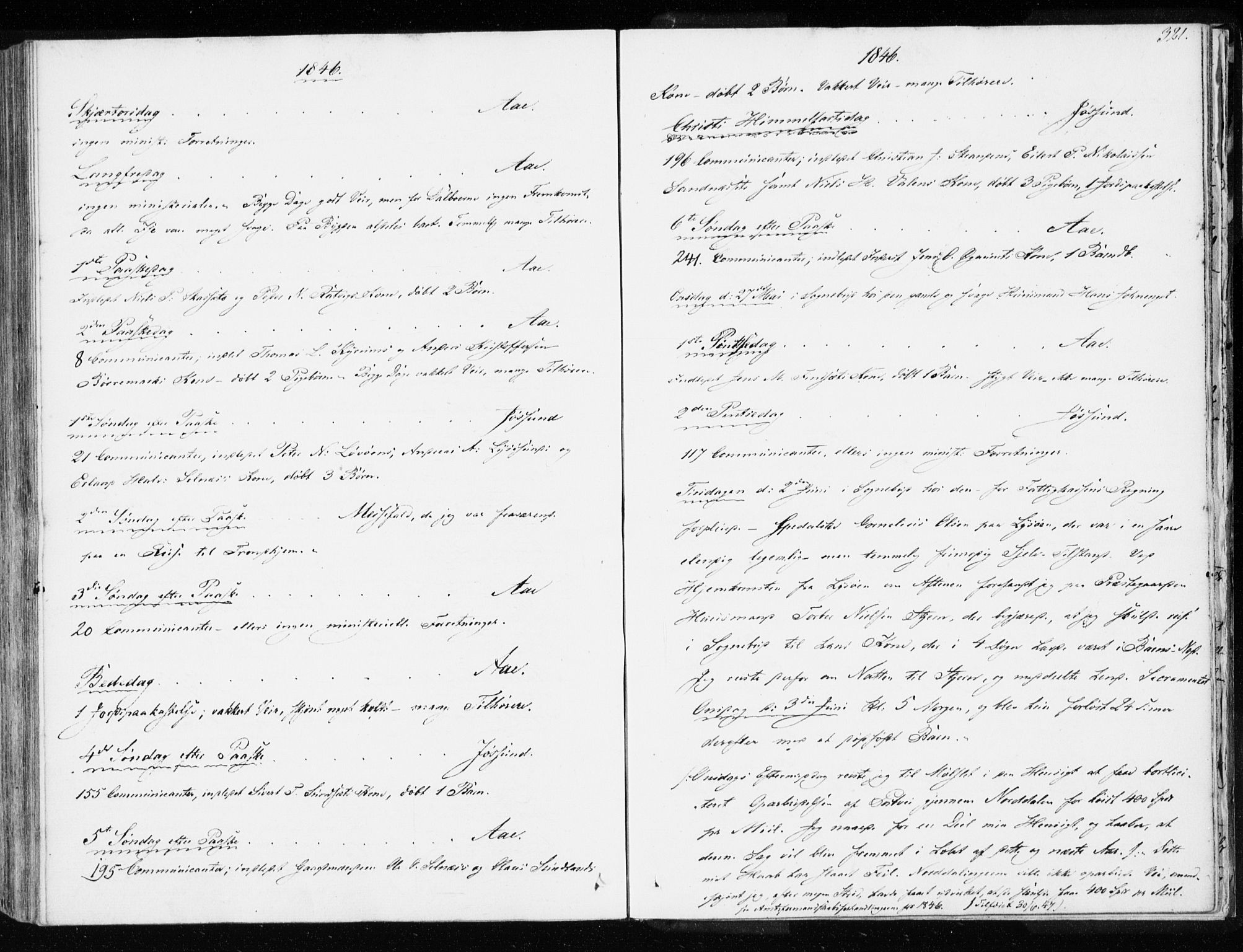 Ministerialprotokoller, klokkerbøker og fødselsregistre - Sør-Trøndelag, SAT/A-1456/655/L0676: Parish register (official) no. 655A05, 1830-1847, p. 321