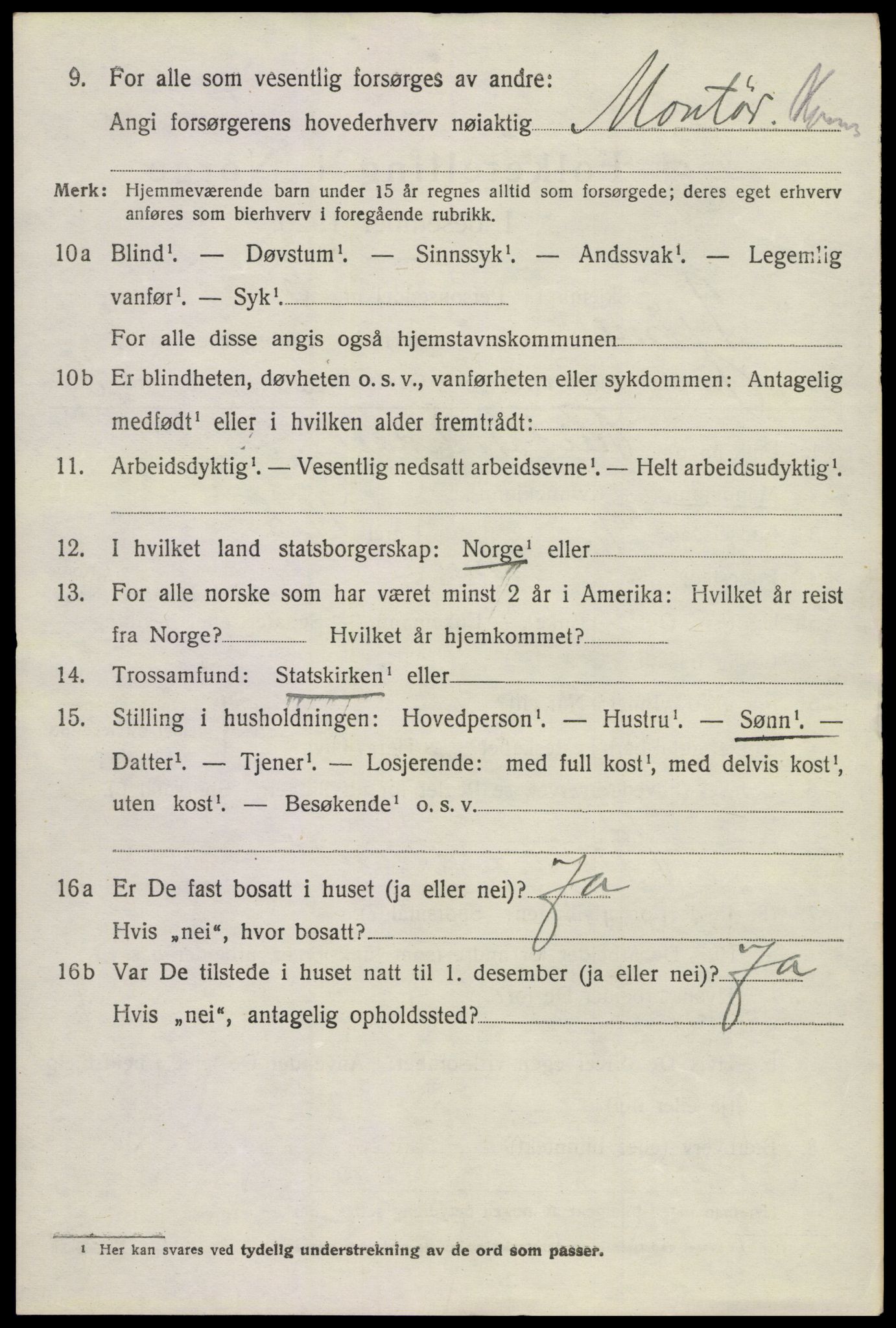 SAKO, 1920 census for Tjøme, 1920, p. 3422