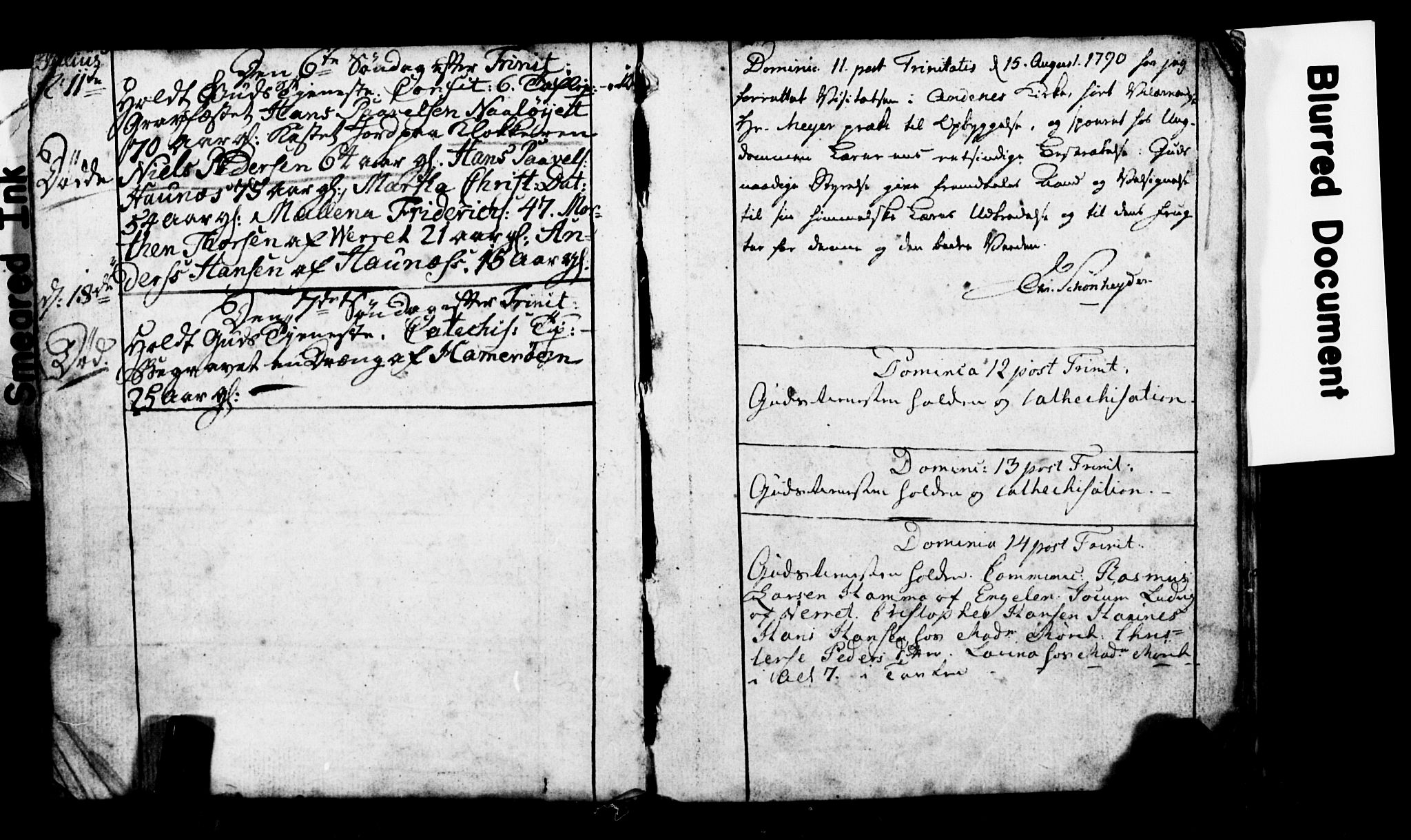 Ministerialprotokoller, klokkerbøker og fødselsregistre - Nordland, AV/SAT-A-1459/899/L1435: Parish register (official) no. 899A03, 1789-1808