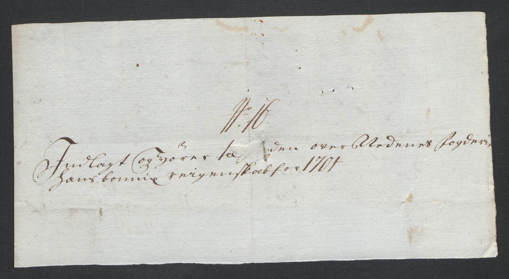 Rentekammeret inntil 1814, Reviderte regnskaper, Fogderegnskap, AV/RA-EA-4092/R39/L2317: Fogderegnskap Nedenes, 1704-1705, p. 66