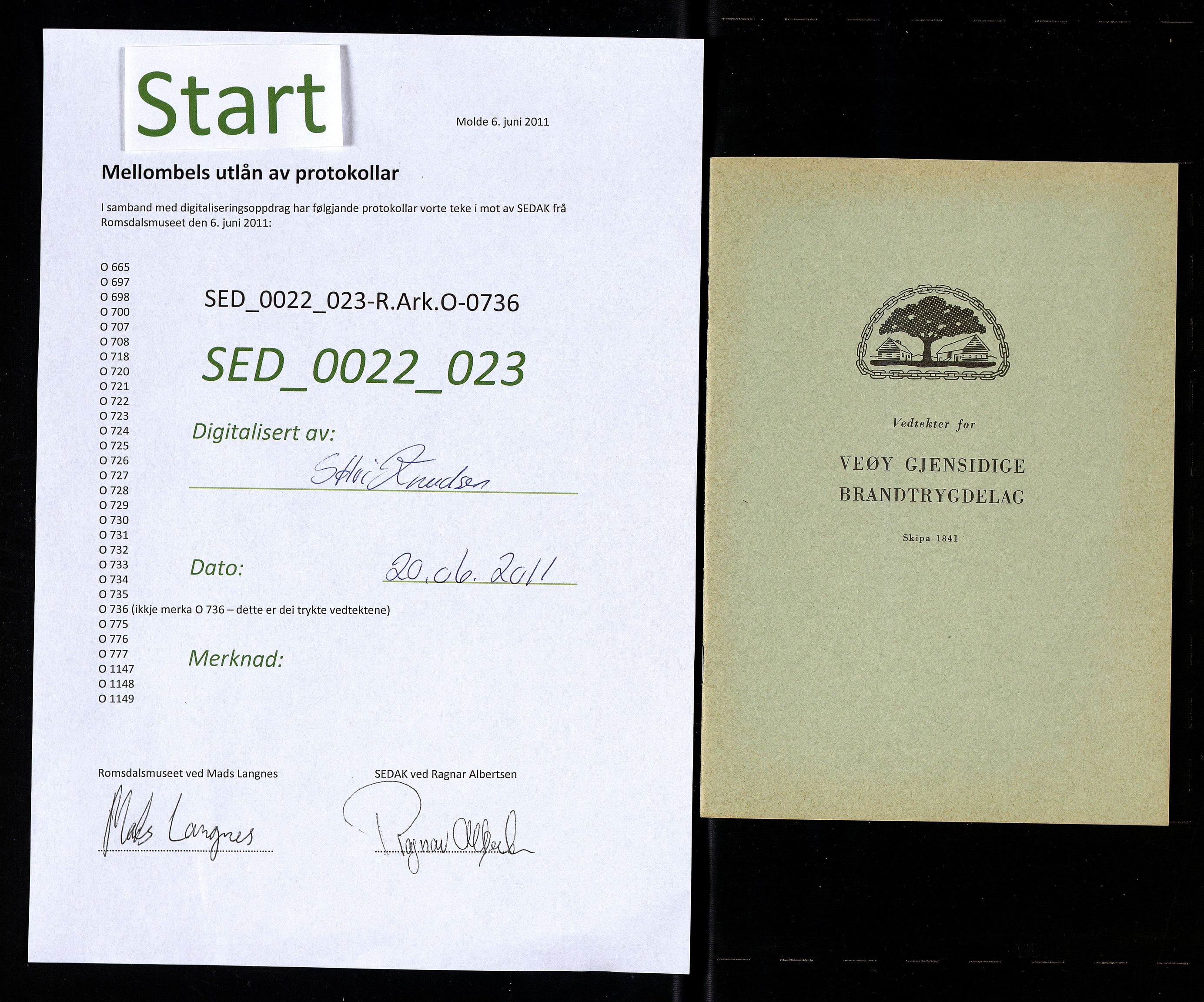 Veøy Branntrygdelag, ROMS/R.Ark.1005/Y/L0001: Vedtekter for Veøy Gjensidige Branntrygdelag. Plan for Veøy Branntrygdelag., 1955