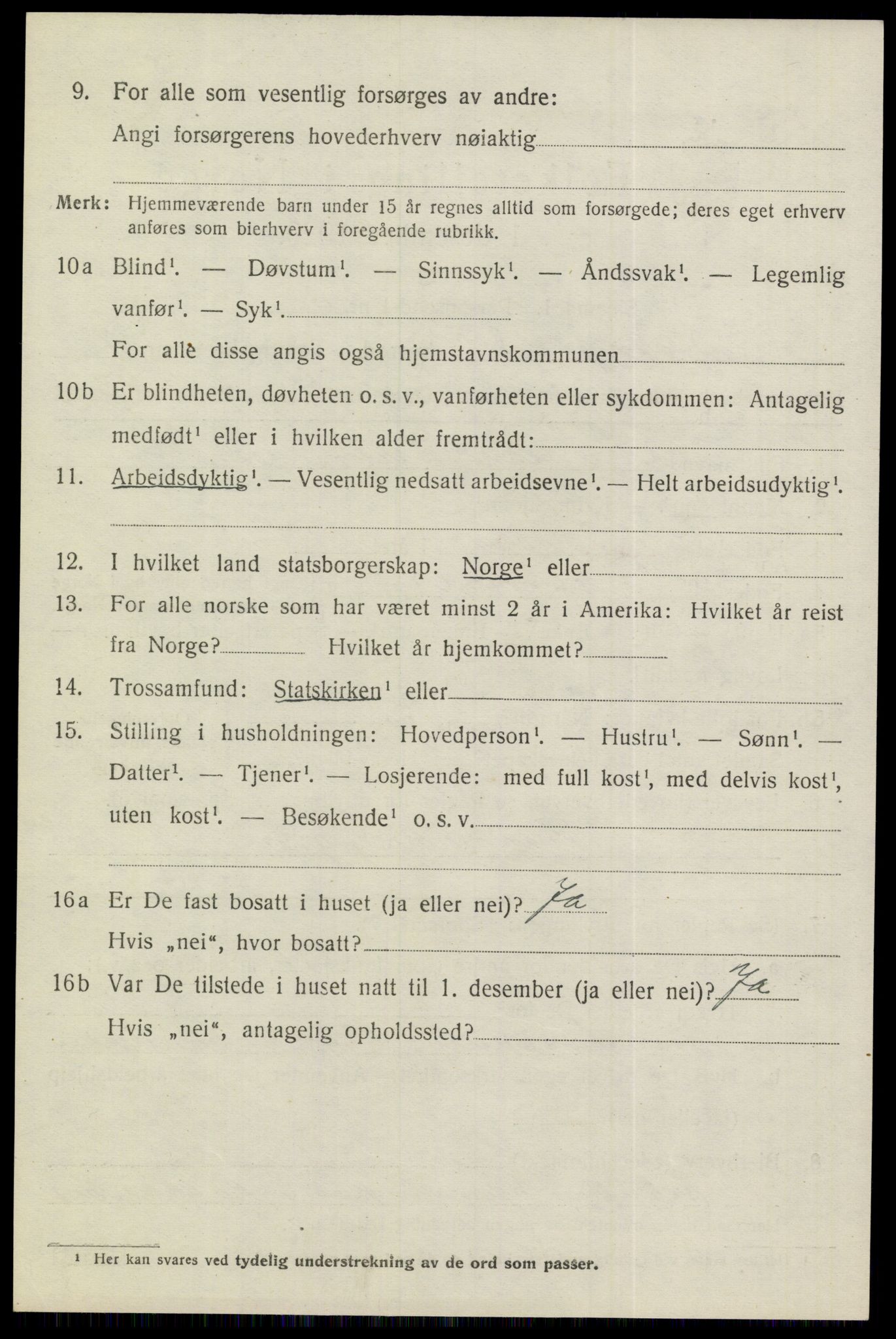 SAKO, 1920 census for Drangedal, 1920, p. 6772