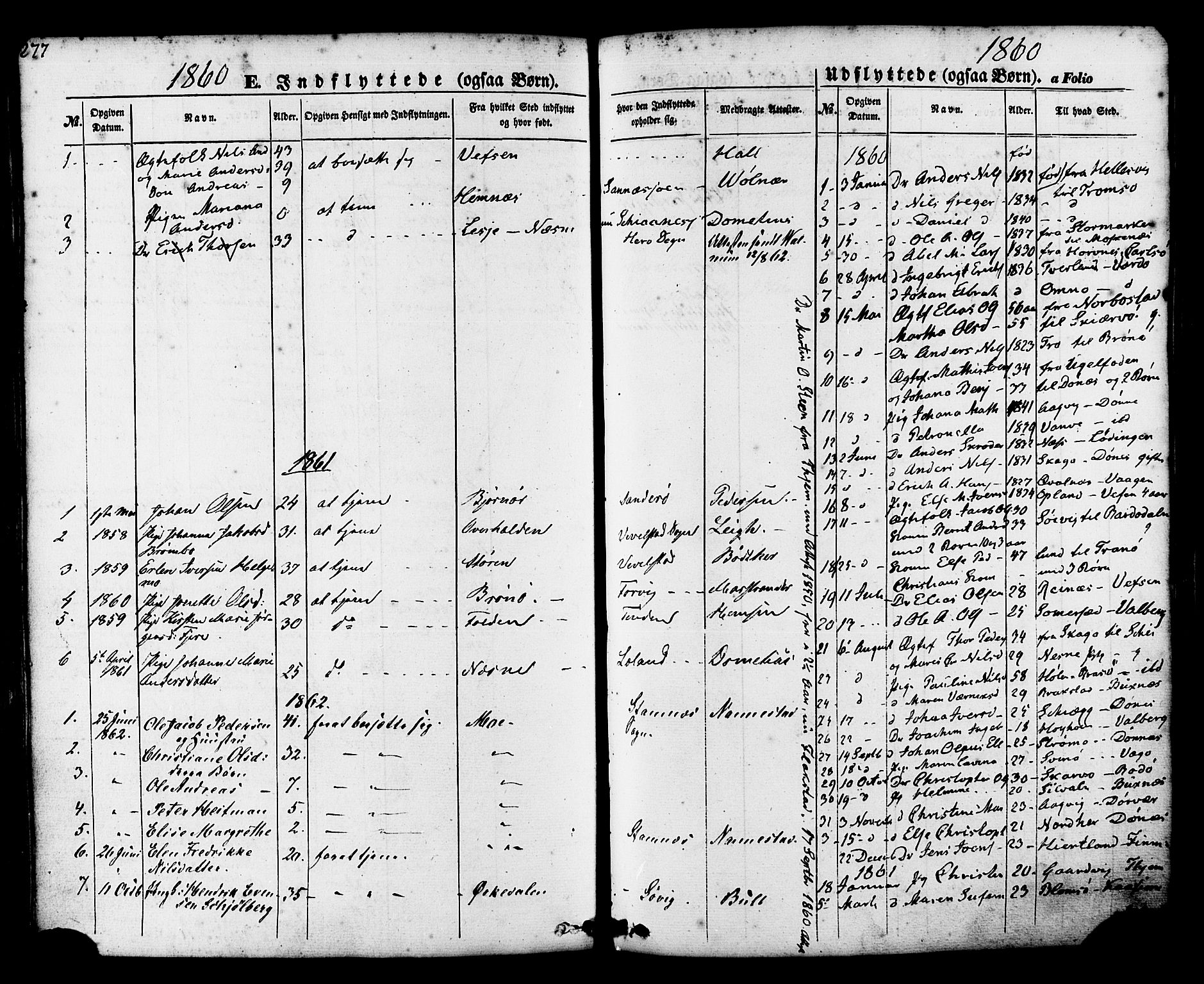 Ministerialprotokoller, klokkerbøker og fødselsregistre - Nordland, AV/SAT-A-1459/830/L0448: Parish register (official) no. 830A12, 1855-1878, p. 277