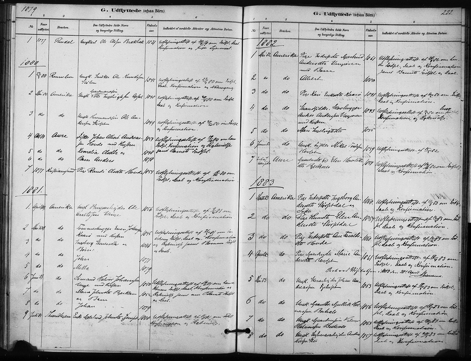 Ministerialprotokoller, klokkerbøker og fødselsregistre - Sør-Trøndelag, SAT/A-1456/631/L0512: Parish register (official) no. 631A01, 1879-1912, p. 222