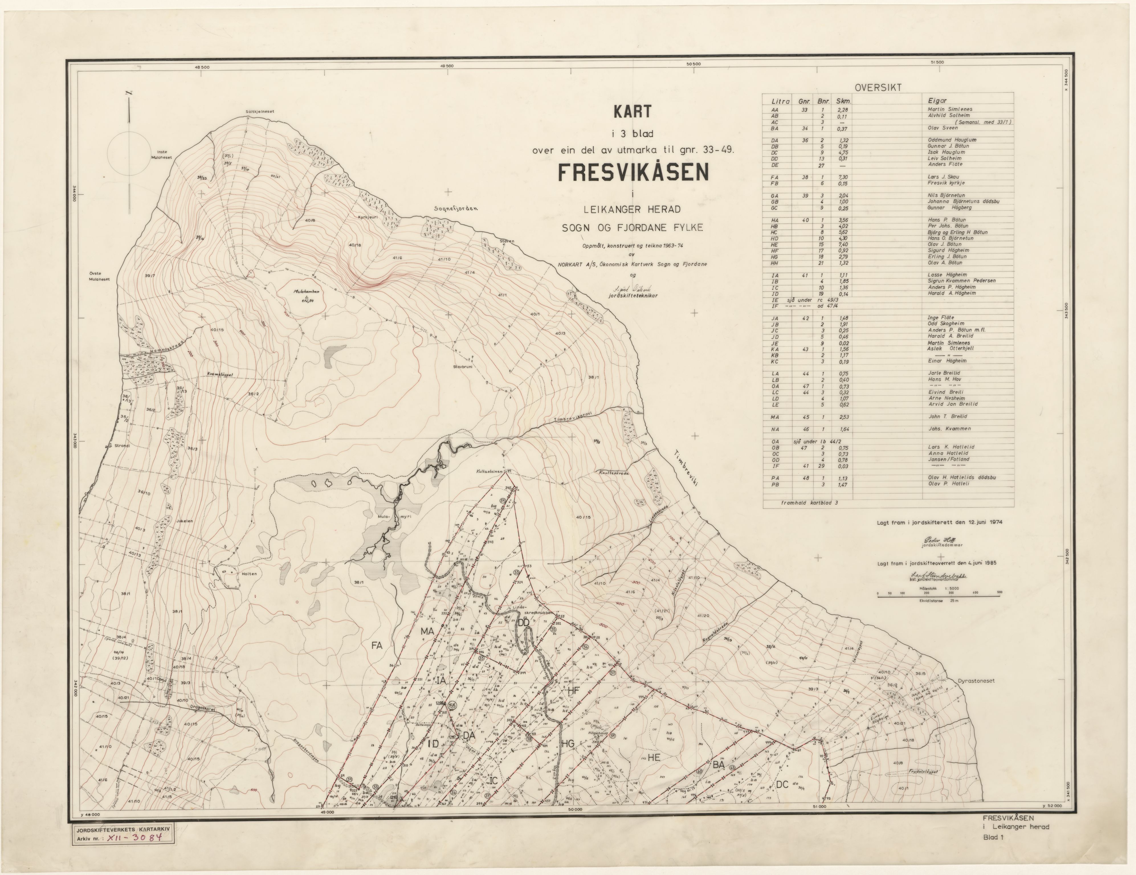 Jordskifteverkets kartarkiv, RA/S-3929/T, 1859-1988, p. 3774