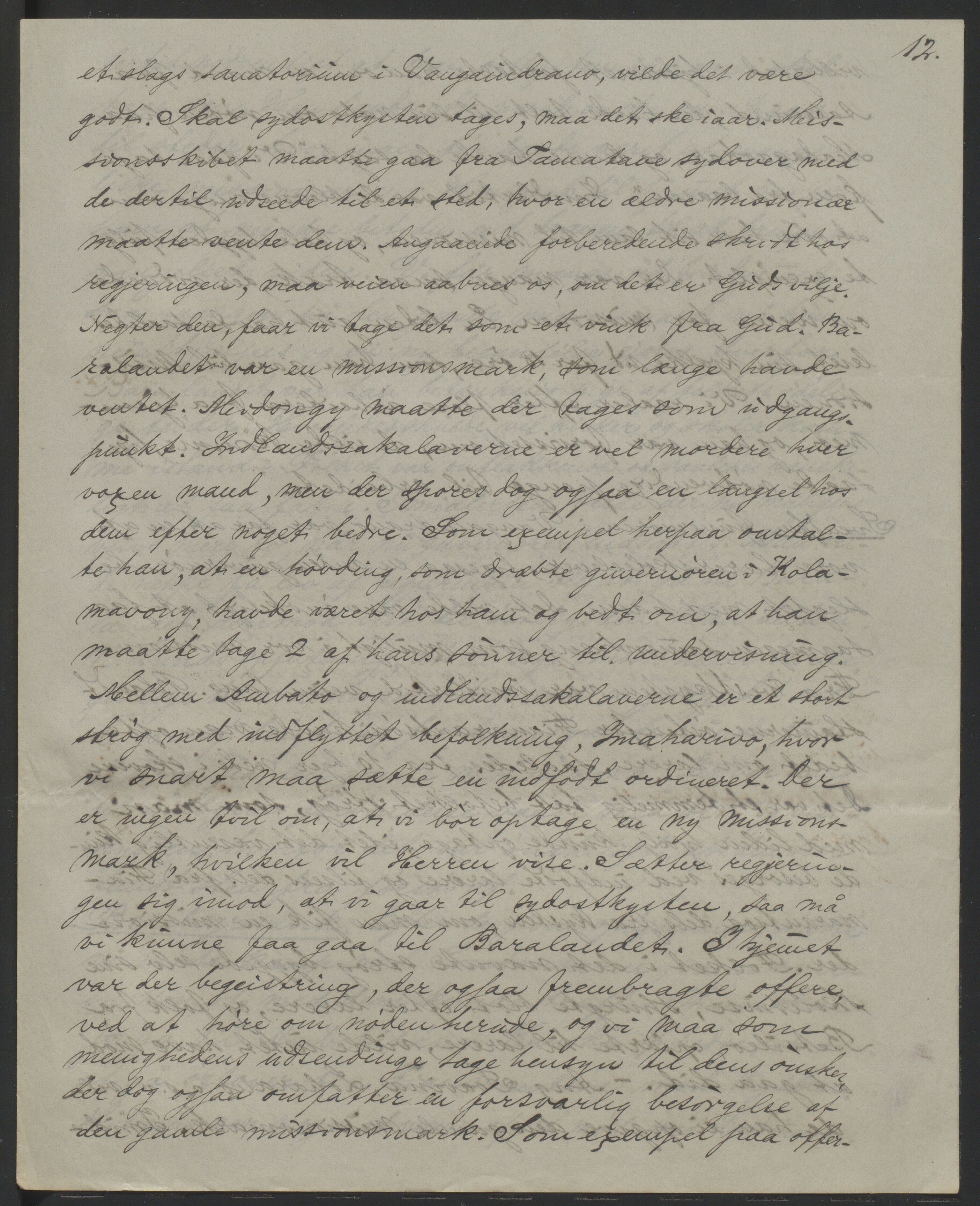 Det Norske Misjonsselskap - hovedadministrasjonen, VID/MA-A-1045/D/Da/Daa/L0037/0002: Konferansereferat og årsberetninger / Konferansereferat fra Madagaskar Innland., 1887